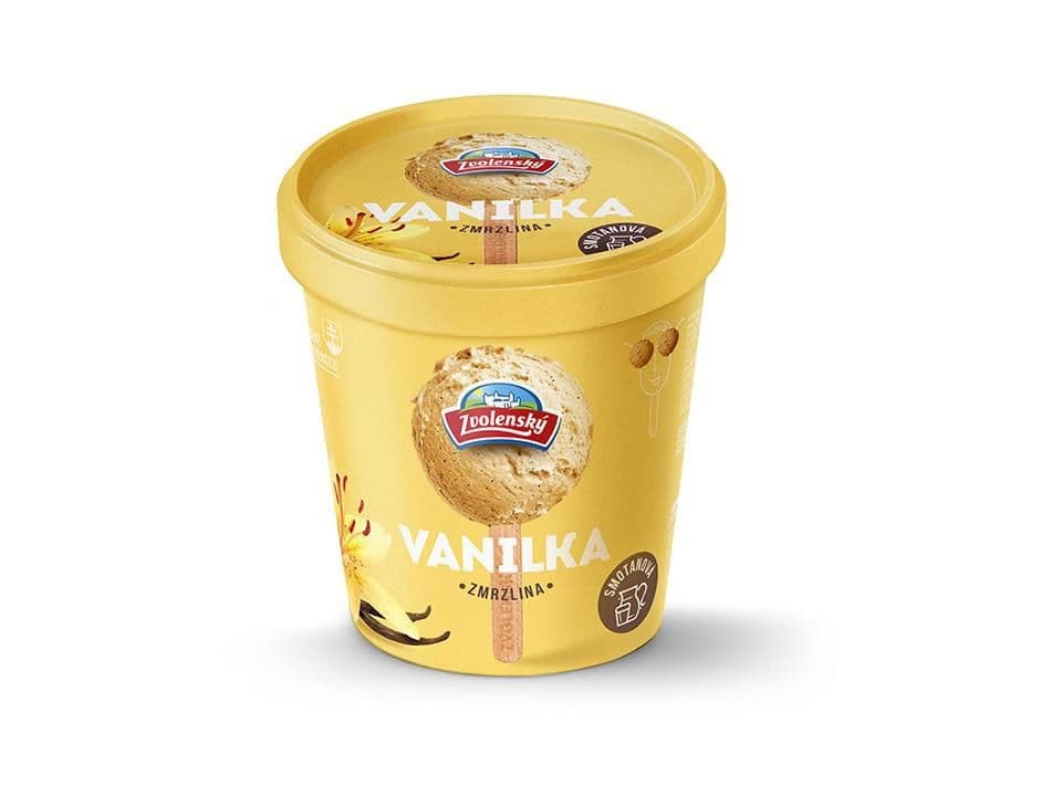 Zvolenský Smetanová zmrzlina vanilka 420 ml