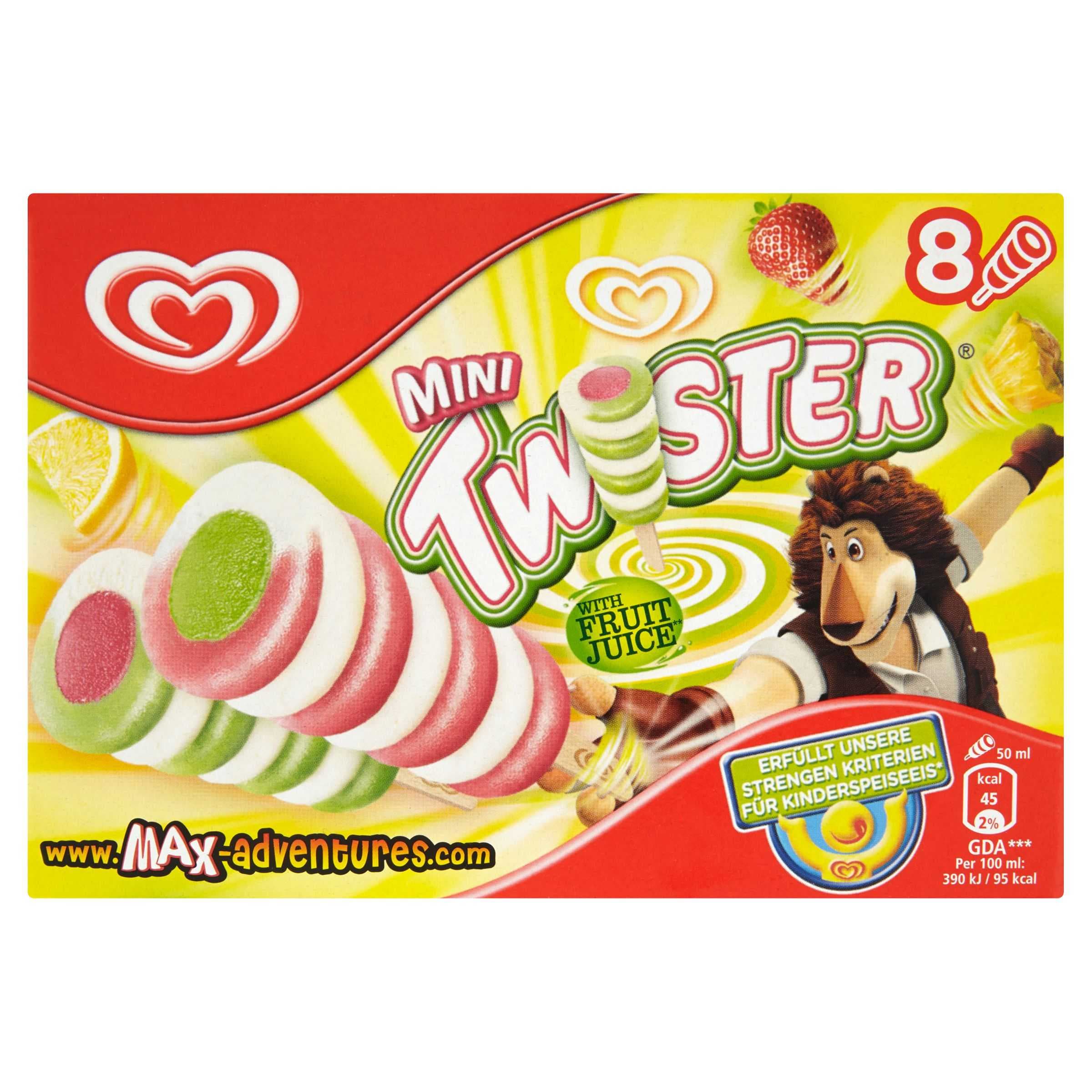 Algida Mini twister 8x50 ml