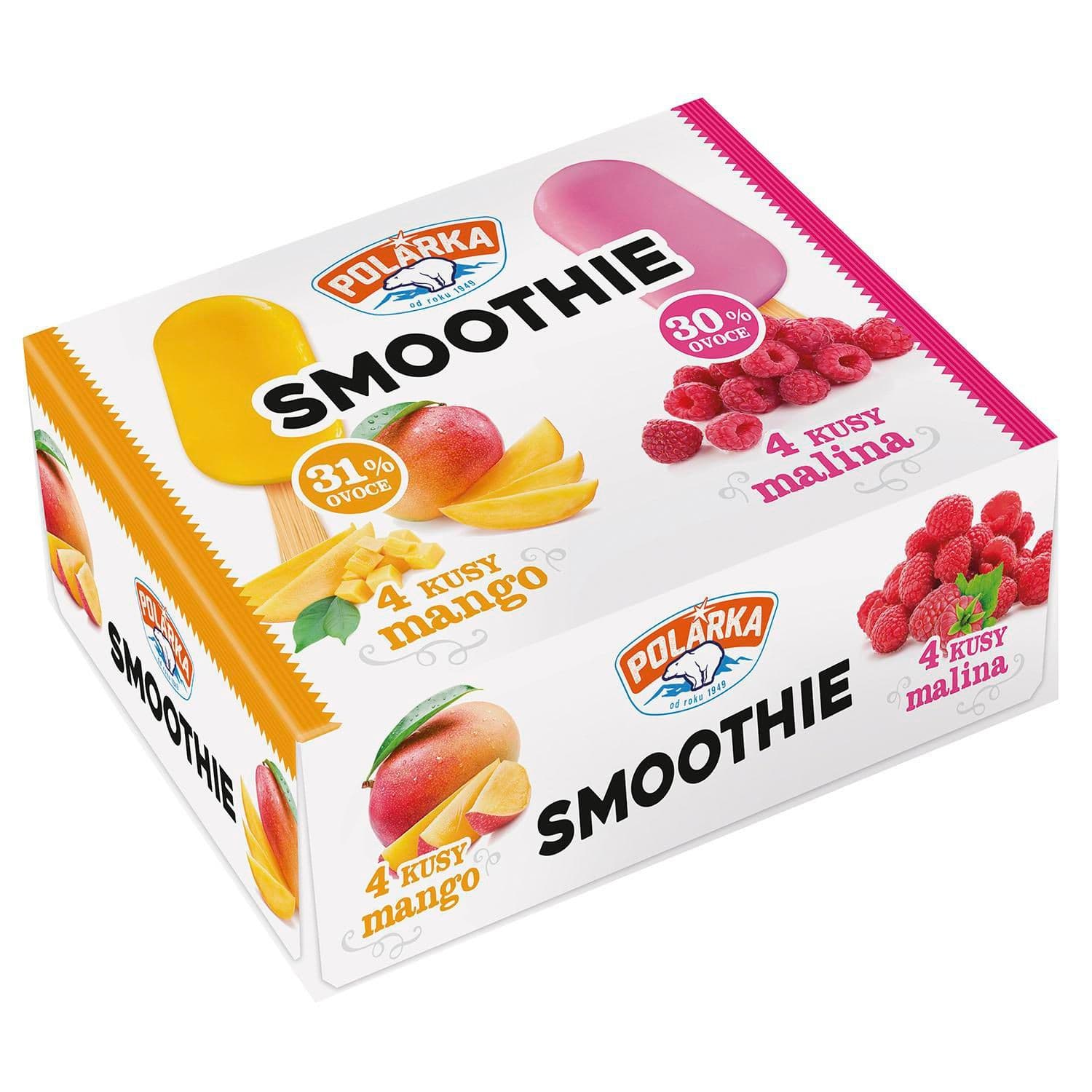 Polárka Smoothie mango a malima multipack 440ml