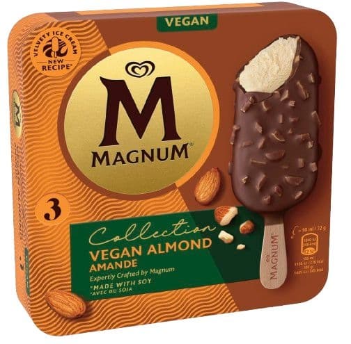 Magnum vegan almond 3 x 90ml