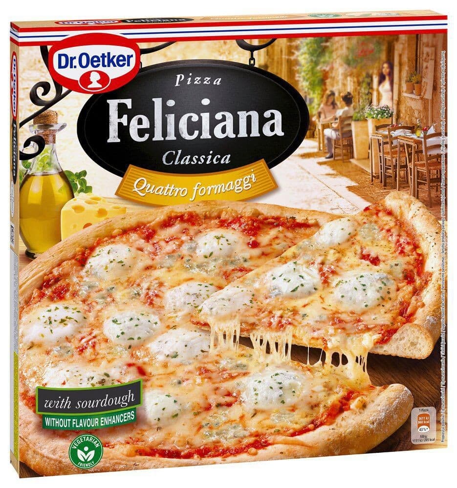 Dr. Oetker Feliciana Quattro Formaggi mražená 325g