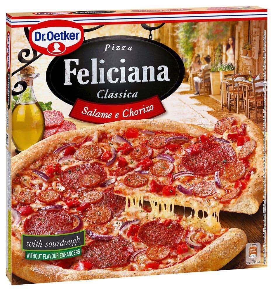 Dr. Oetker Feliciana Salame e Chorizo mražená 320g