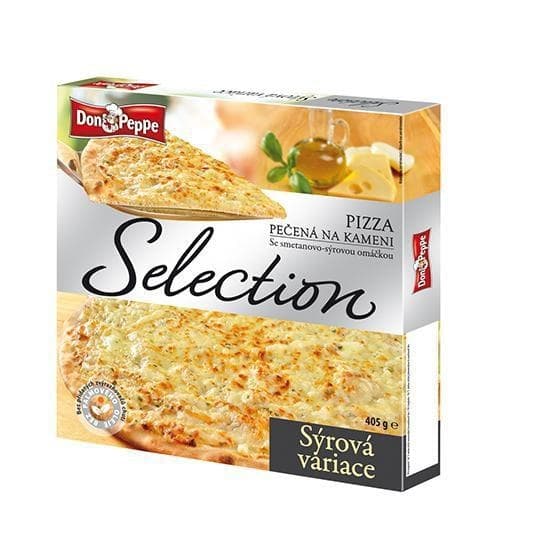 Don Peppe selection pizza variace sýrů mražená 405g