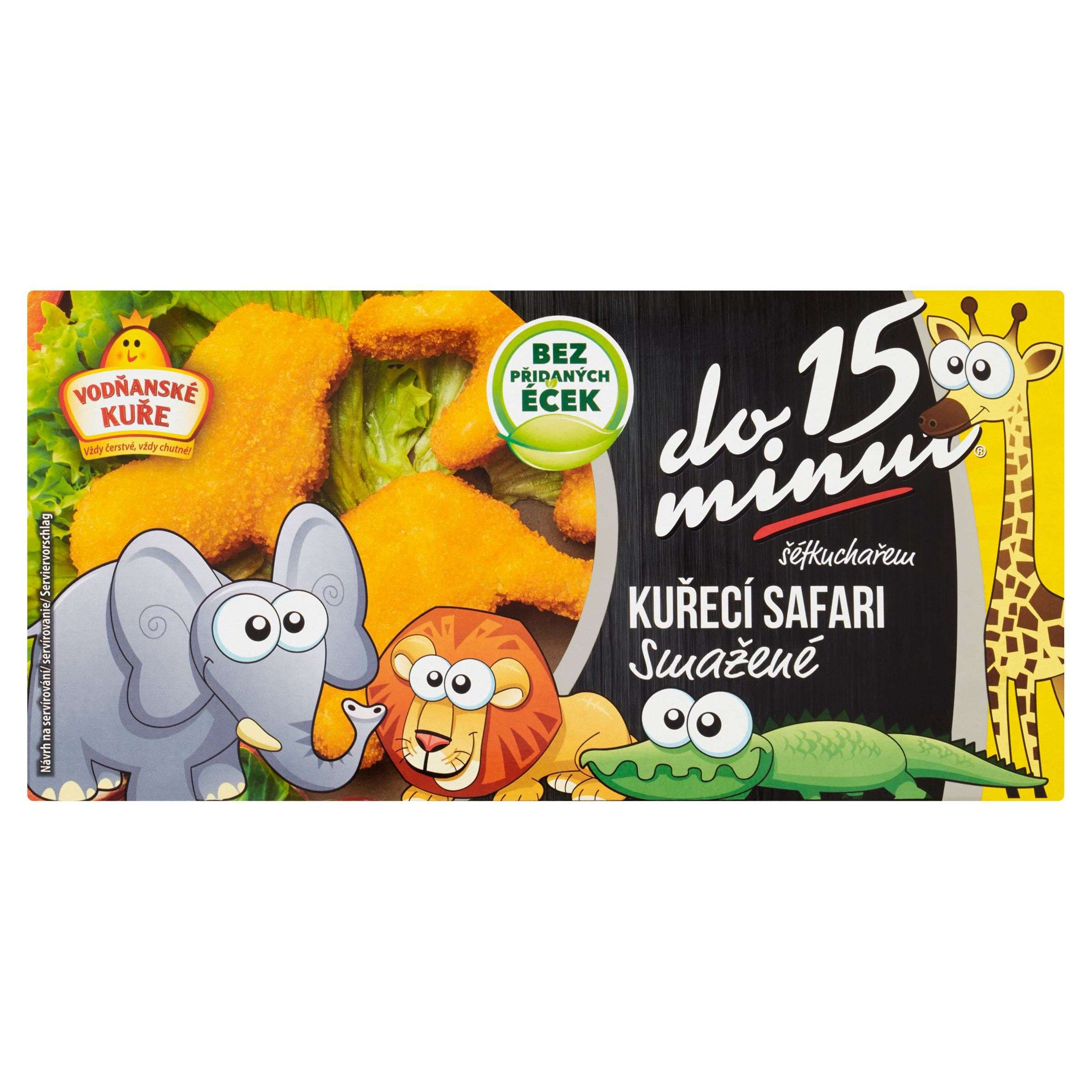 Vodňanské kuře Smažené kuřecí Safari mražené 400 g
