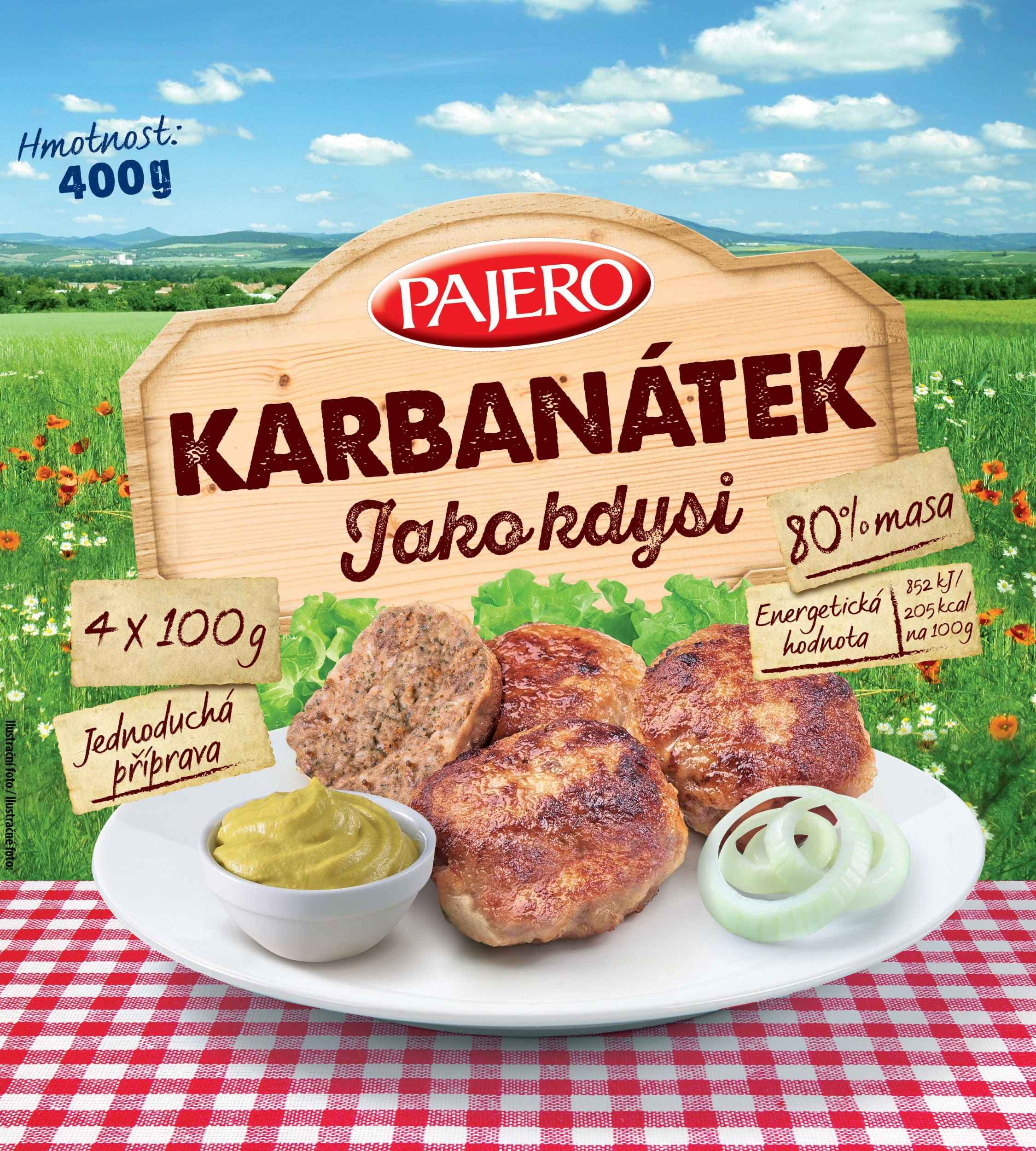 Karbanátek "Jako kdysi" mražený 400g