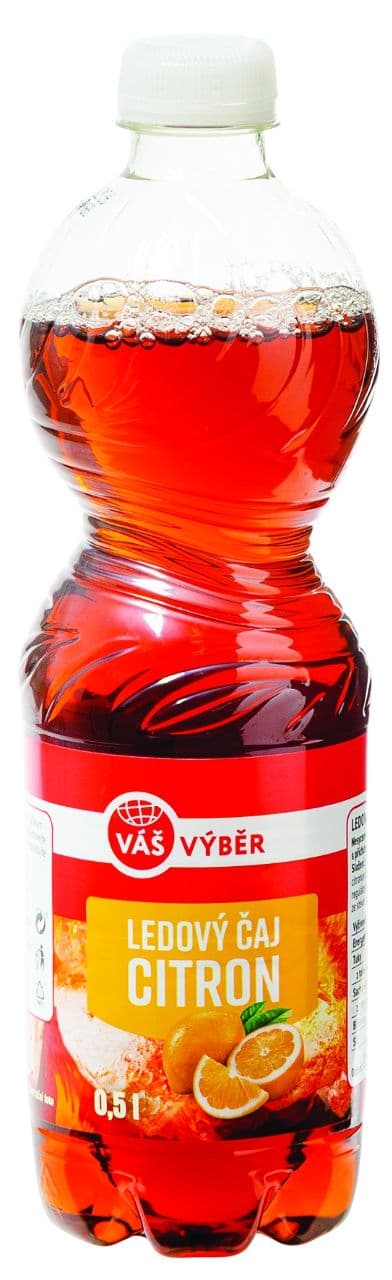 Váš Výběr Černý čaj citron 0,5l