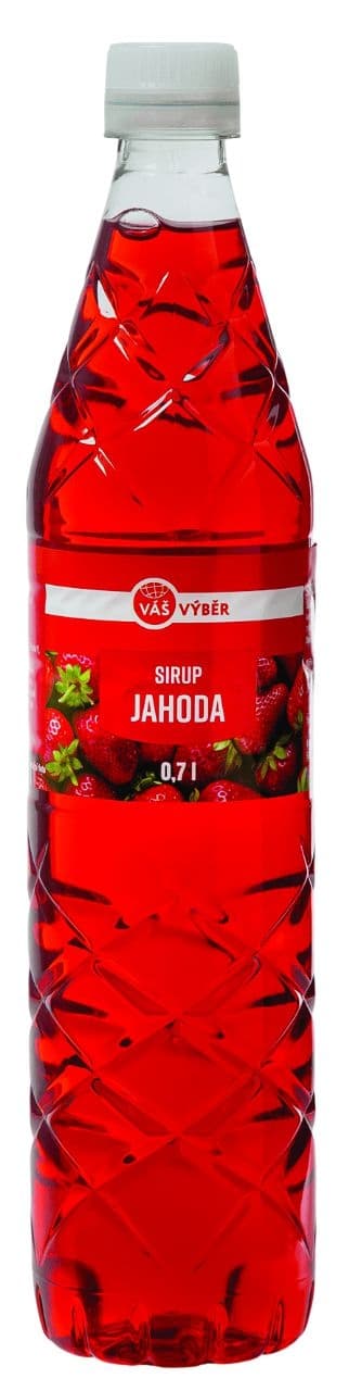 Váš Výběr Sirup s jahodovou příchutí
