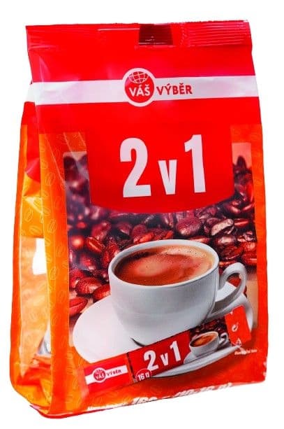 Váš Výběr Kávová specialita 2v1 160g
