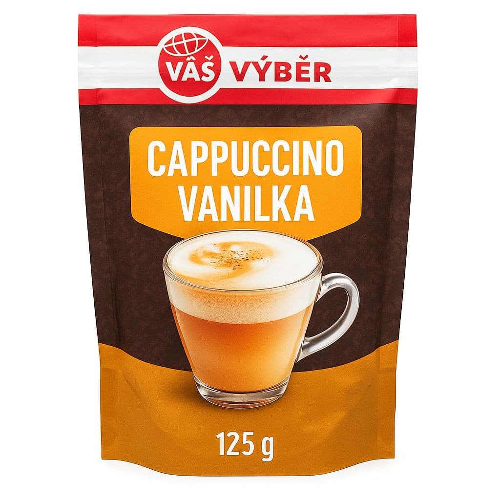 Váš Výběr Cappuccino Vanilka 125g