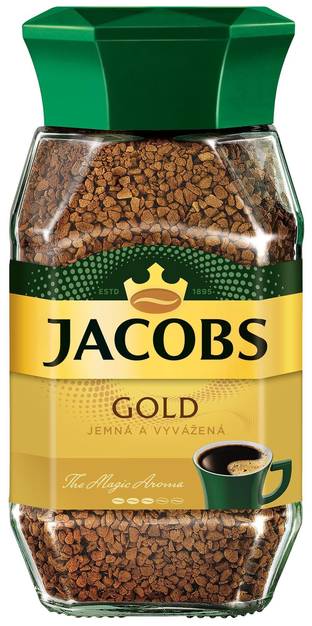 Jacobs Gold rozpustná káva 200 g