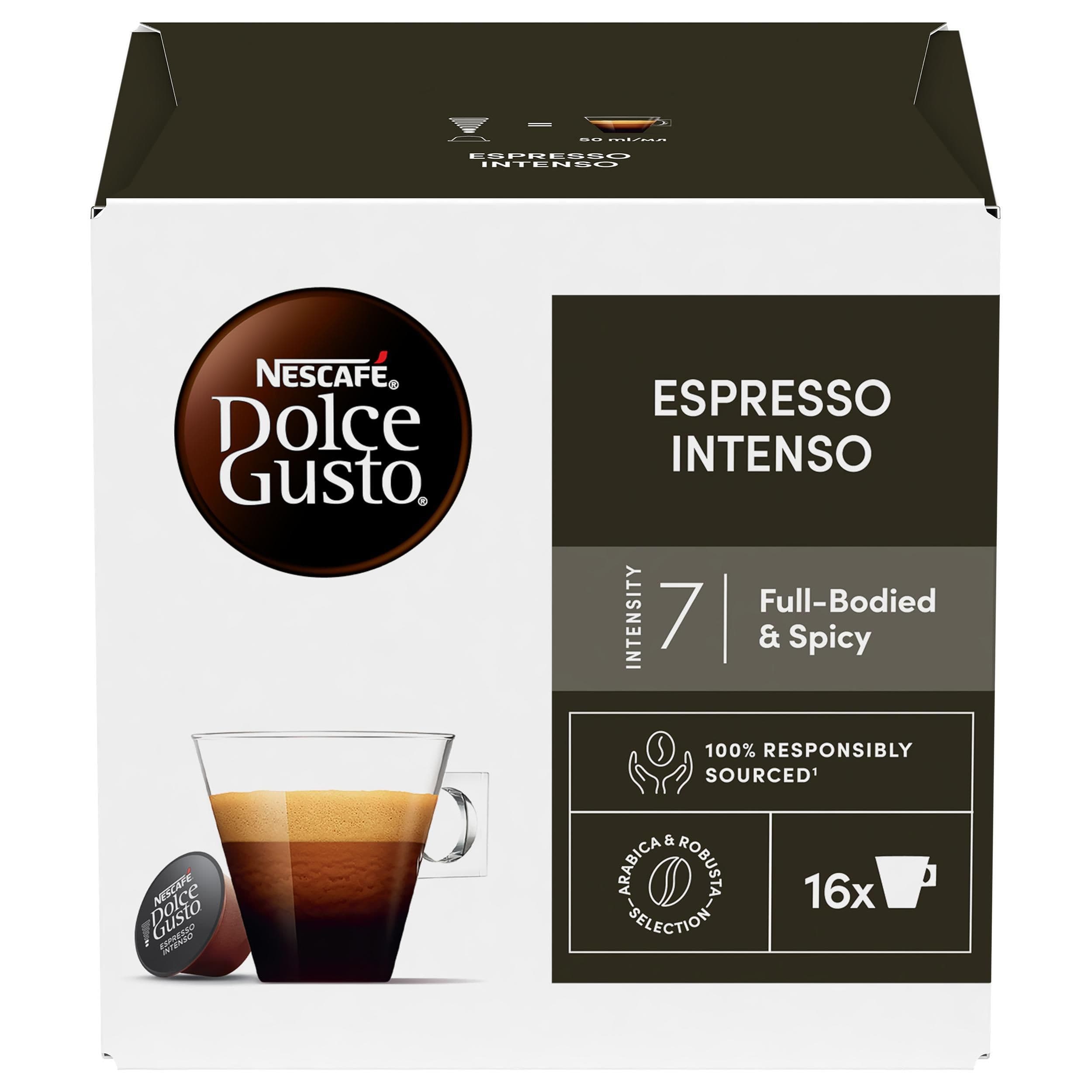 Nescafé Dolce Gusto Espresso Intenso kávové kapsle 128g 16 ks