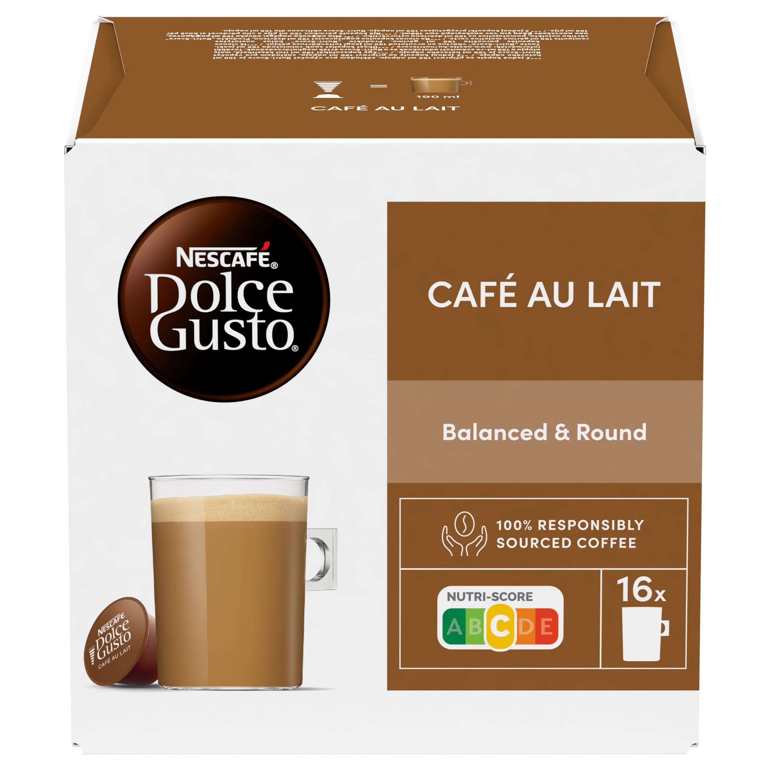 Nescafé Dolce Gusto Café au Lait kávové kapsle 160g 16 ks