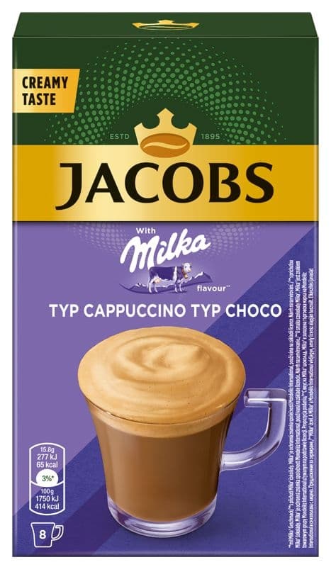 Jacobs Cappuccino Choco Milka 8x18 g