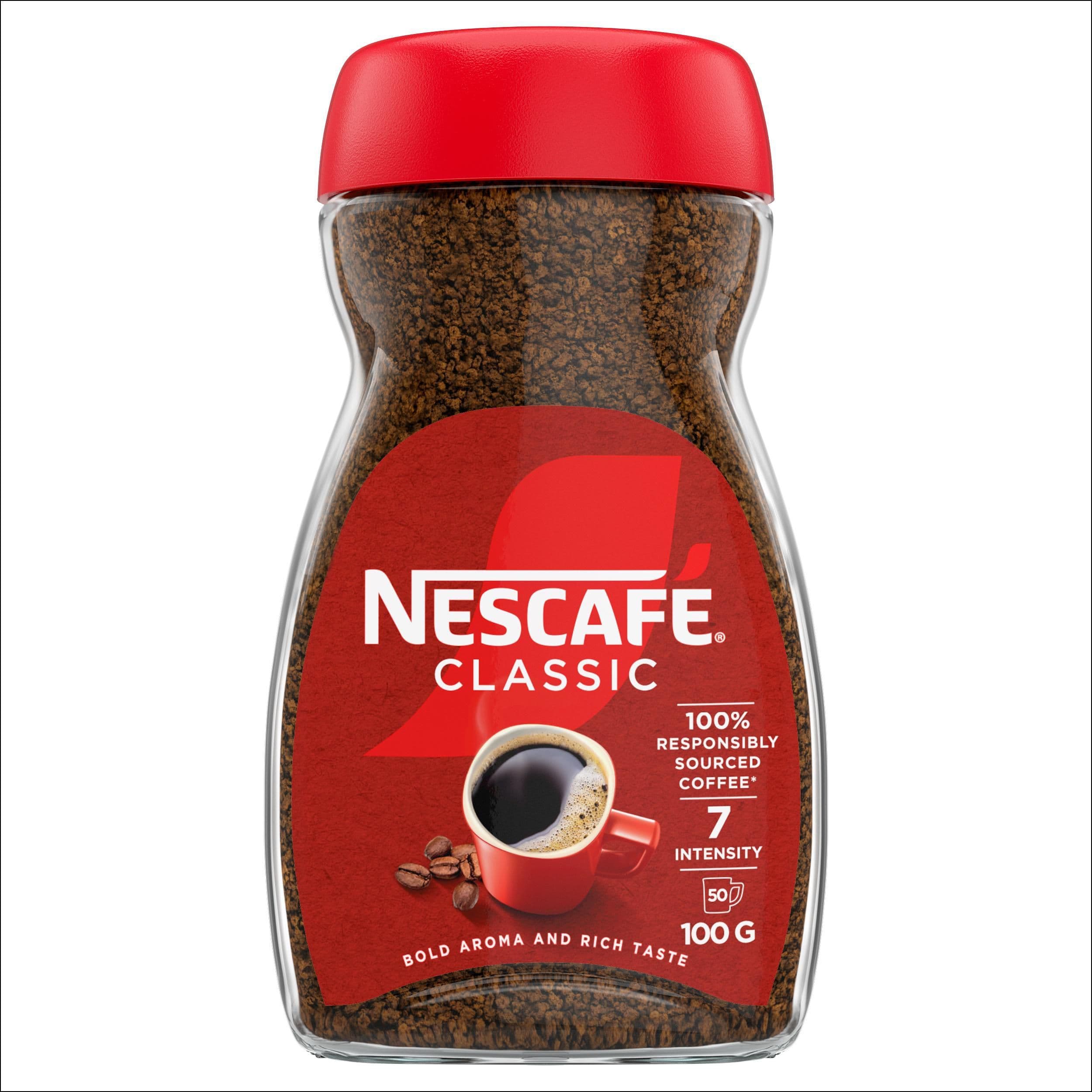 Nescafé Classic, rozpustná káva, 100 g