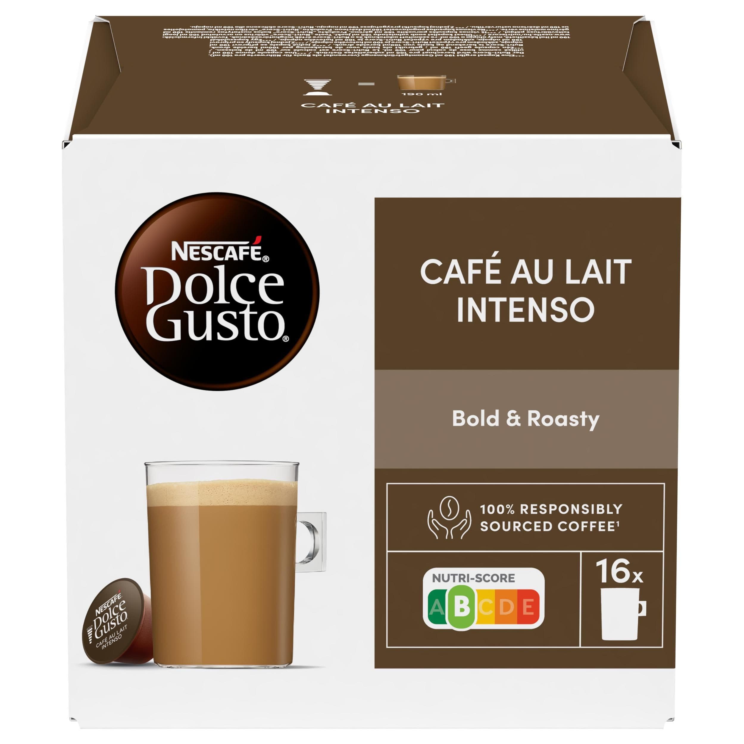 Nescafé Dolce Gusto Café au Lait Intenso - kapslová káva 16 ks
