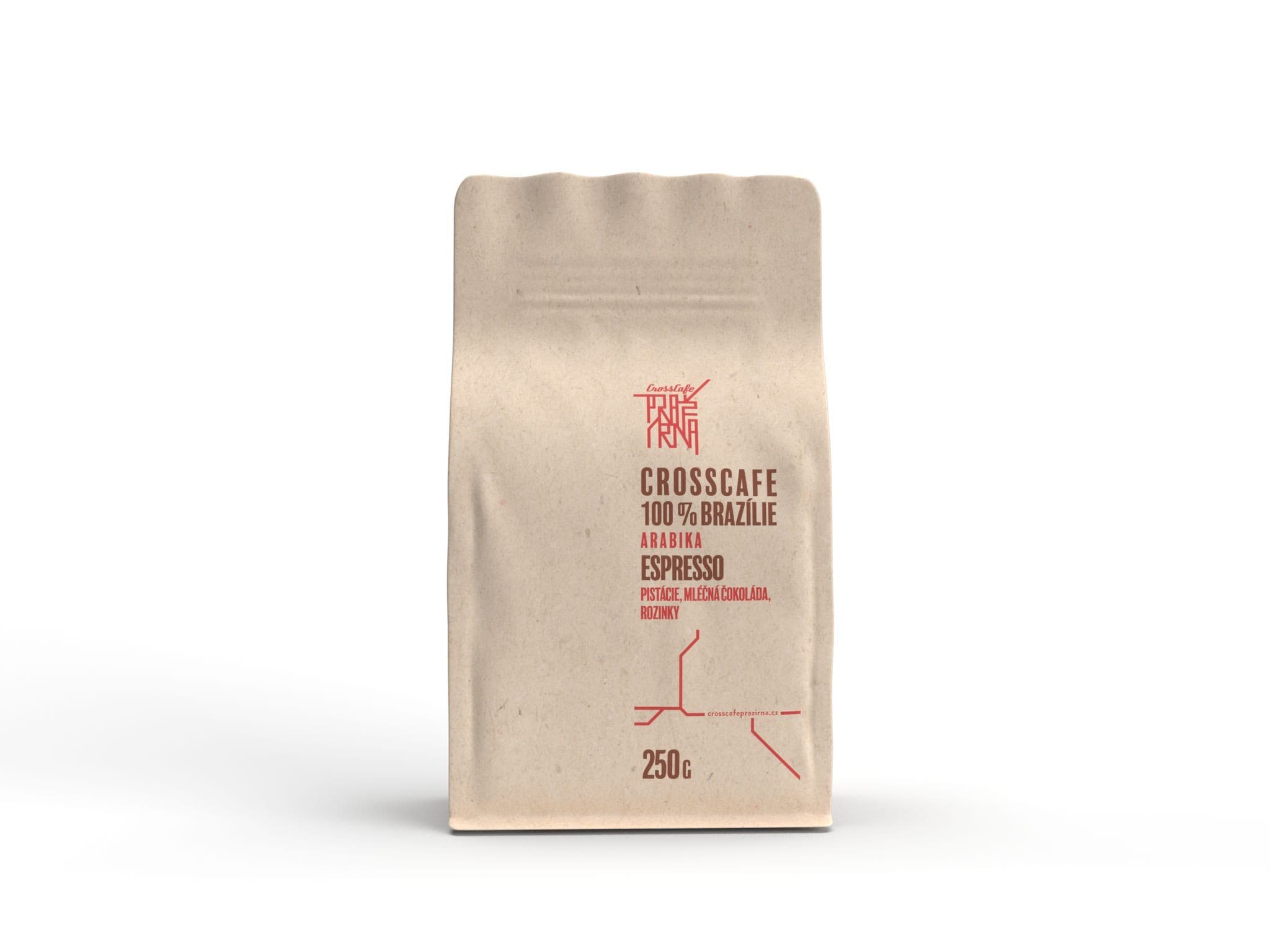 CrossCafe 100% Brazil Espresso 250g