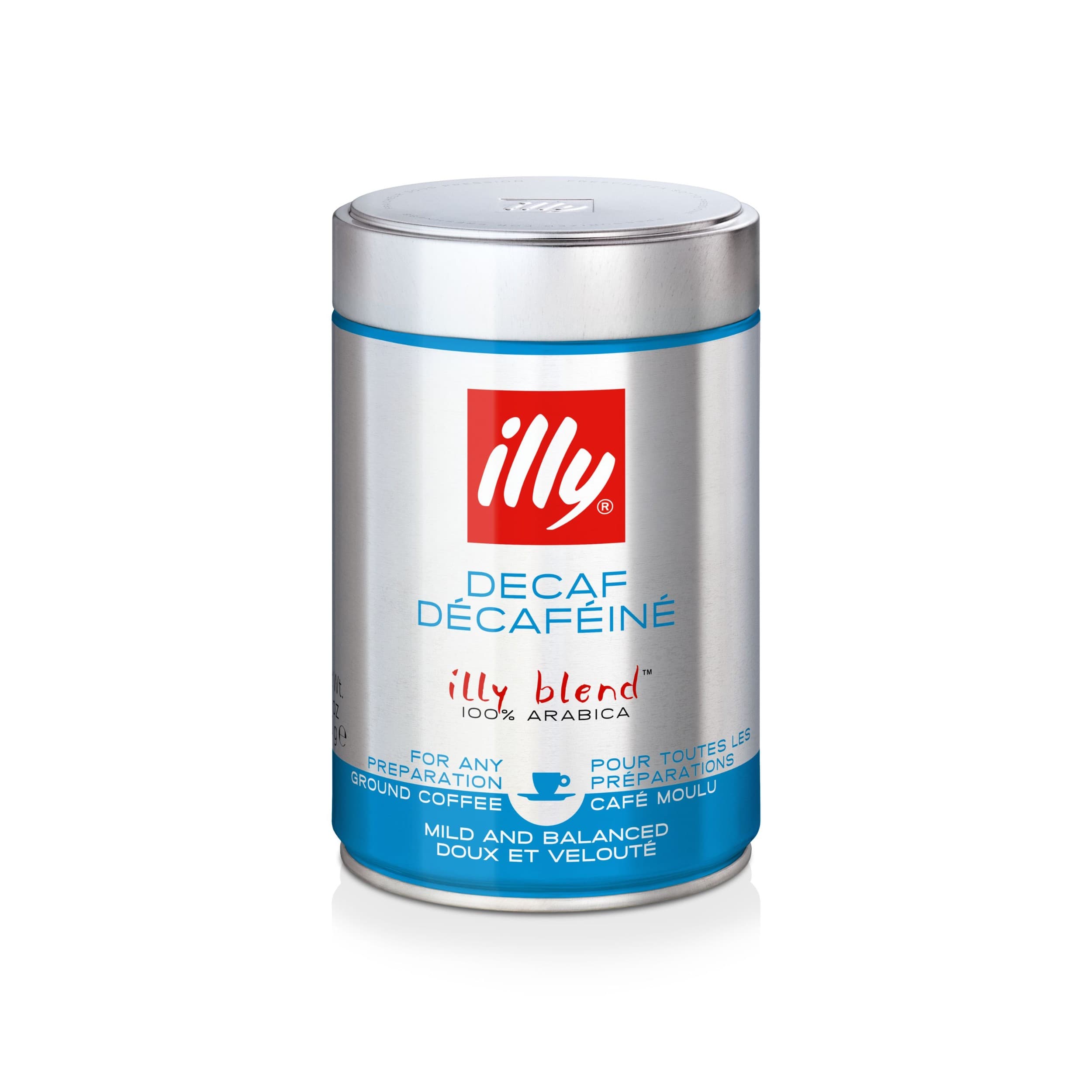 illy Mletá káva bez kofeinu 250 g