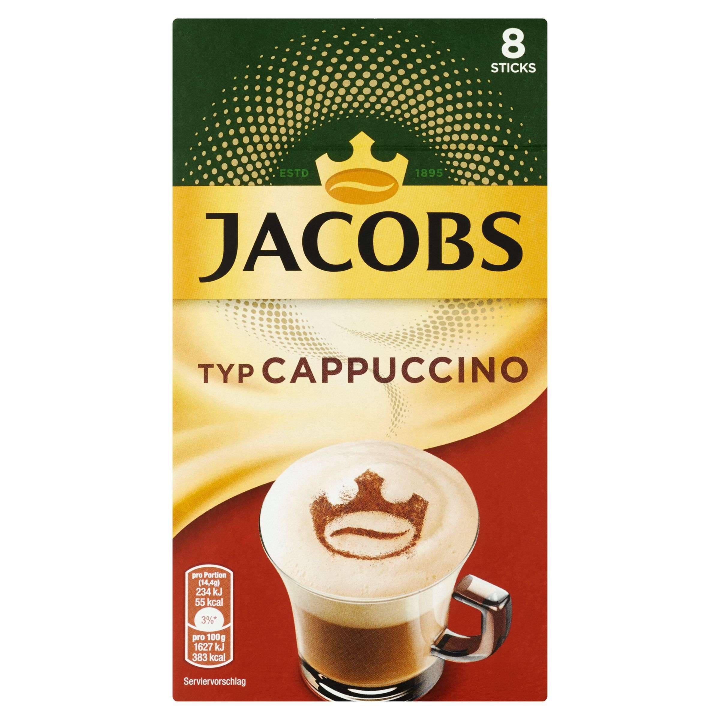Jacobs Cappuccino 8x14,4 g