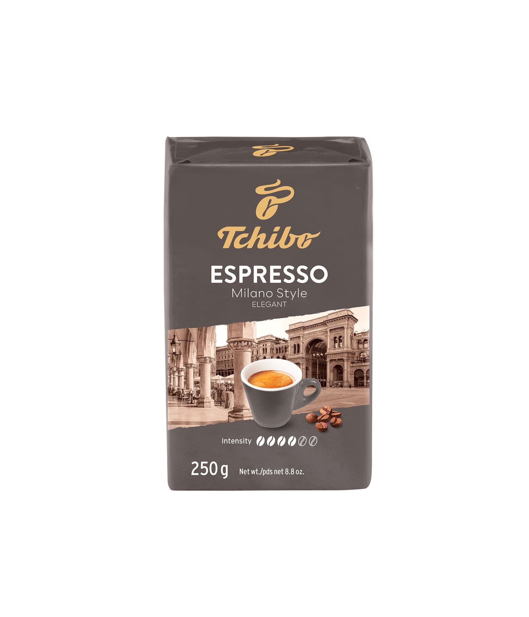 Tchibo Espresso Milano Style pražená mletá káva 250 g