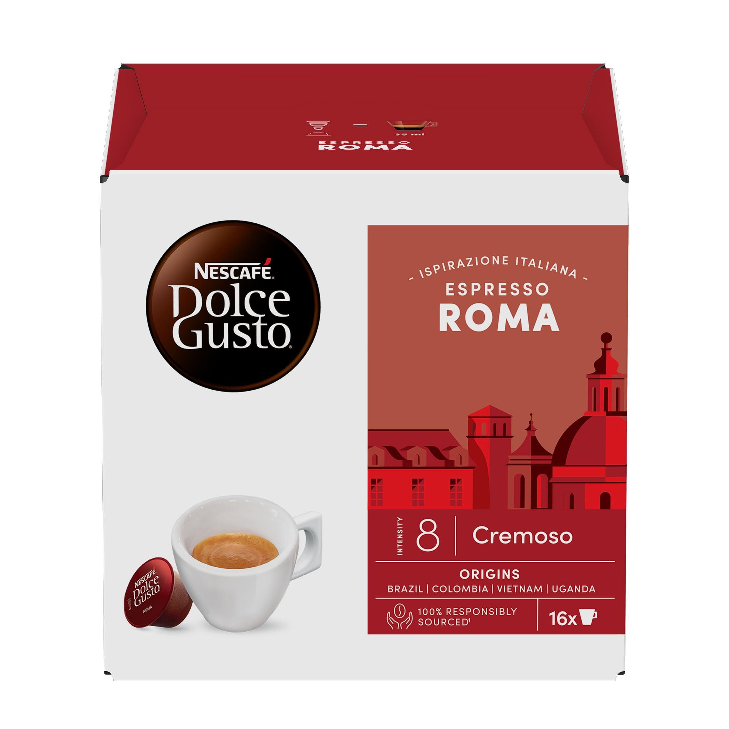 Nescafé Dolce Gusto Espresso Roma - kávové kapsle - 16 ks