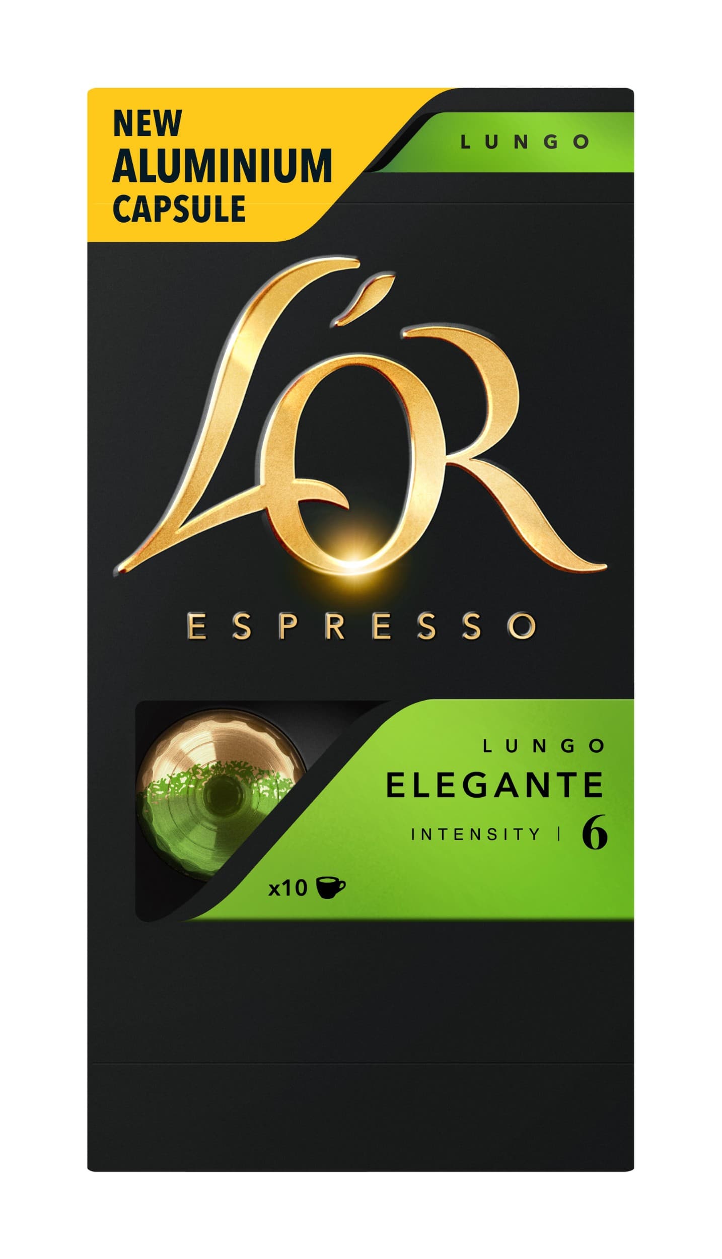 L'OR Kapsle Lungo Elegante 10 ks