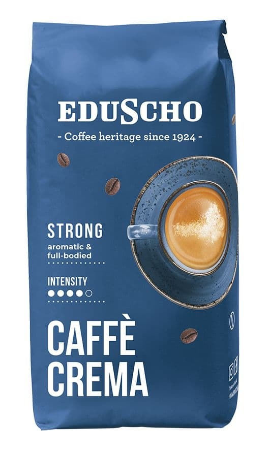 Eduscho Crema Strong zrnková káva 1 kg