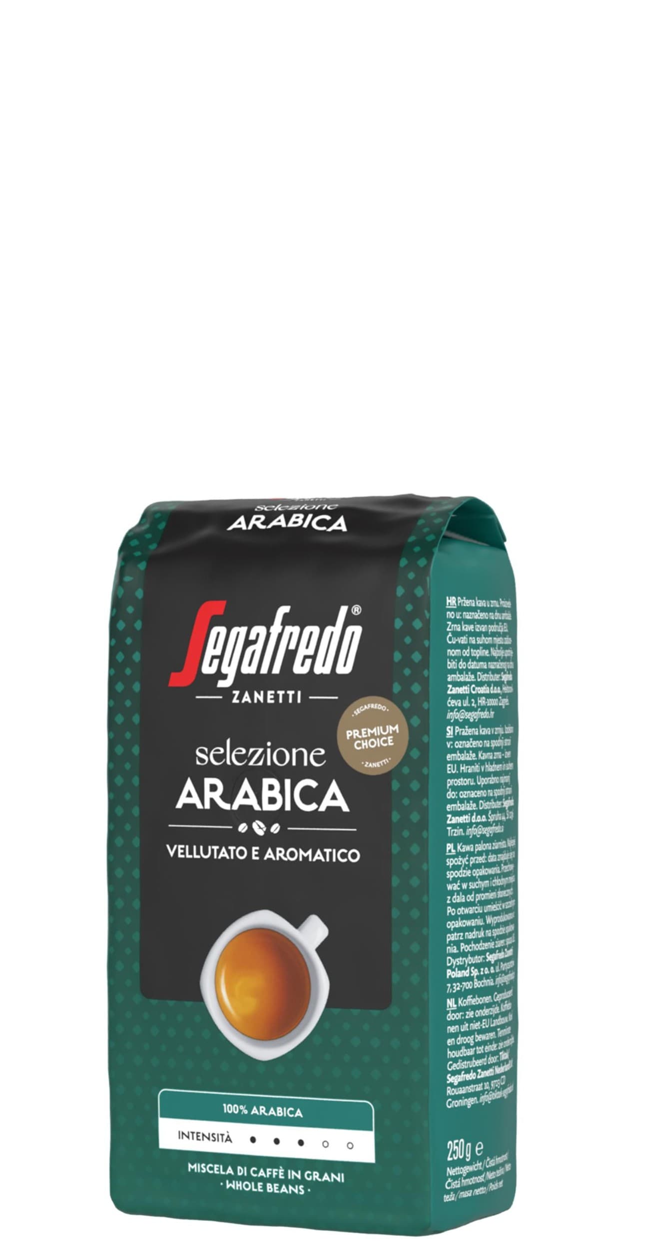 Segafredo Selezione Arabica mletá káva 250 g