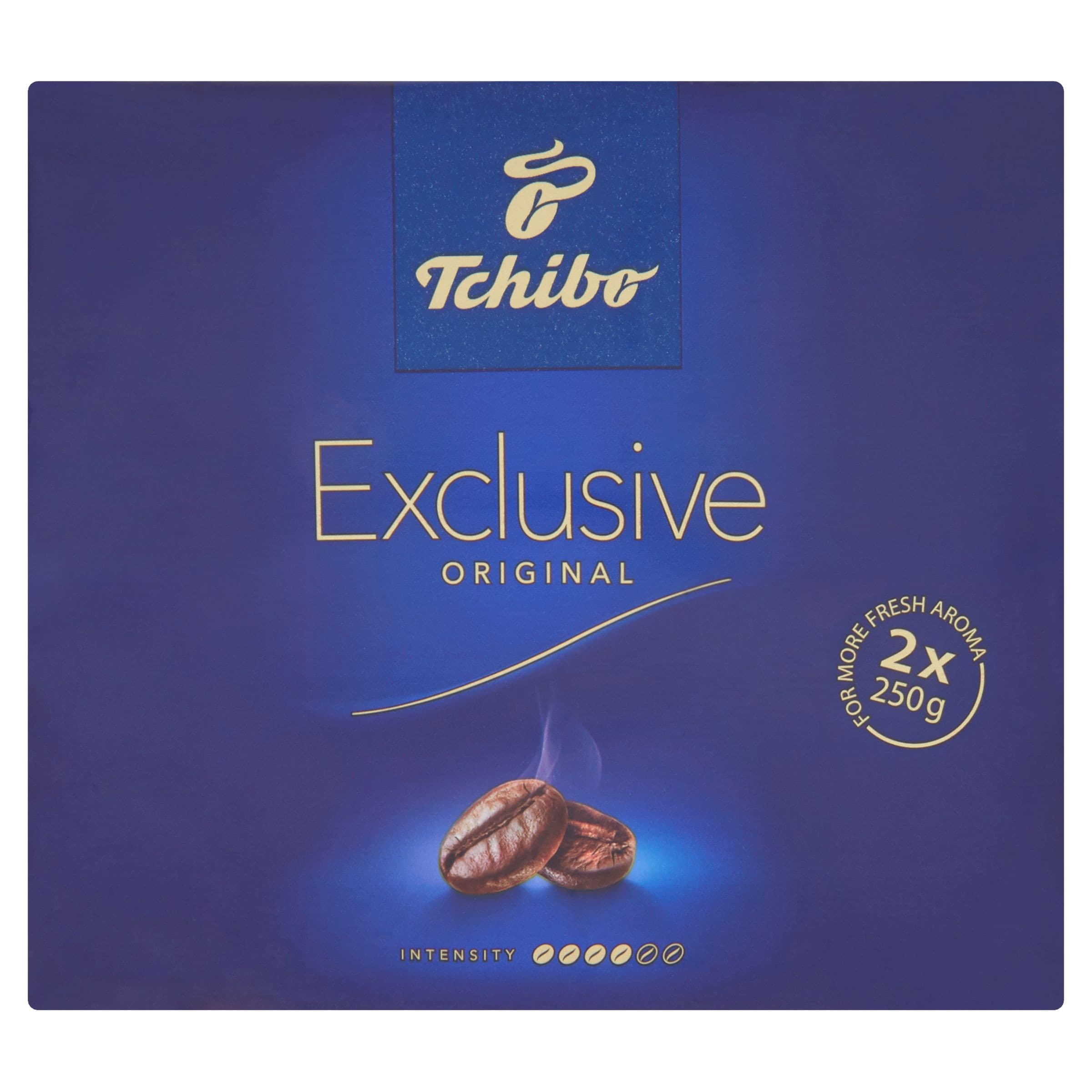 Tchibo Exclusive Pražená mletá káva 2x250 g