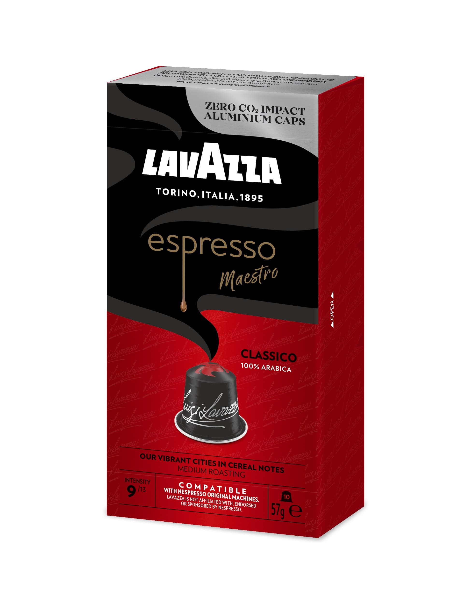 Lavazza Classico Nespresso hliníkové kapsle 10ks 57g