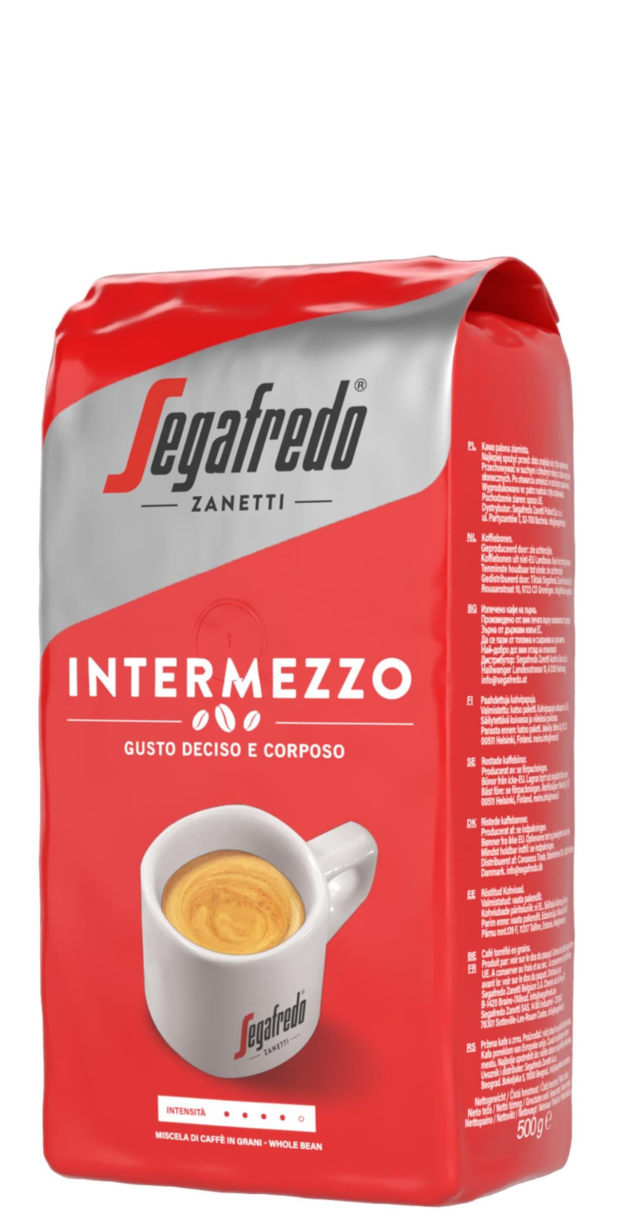 Segafredo Intermezzo 500 g zrnková káva