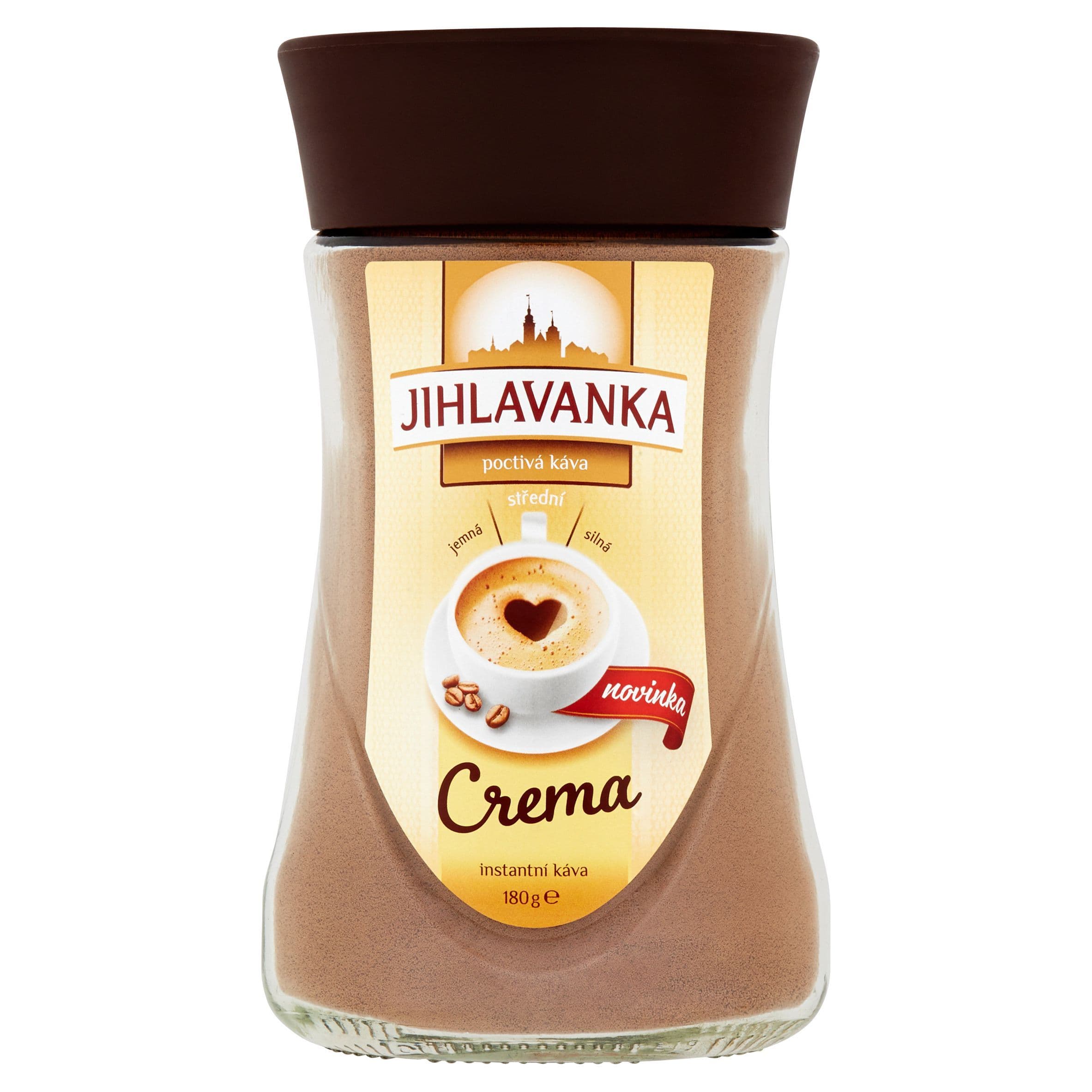 Jihlavanka Crema instantní káva 180 g