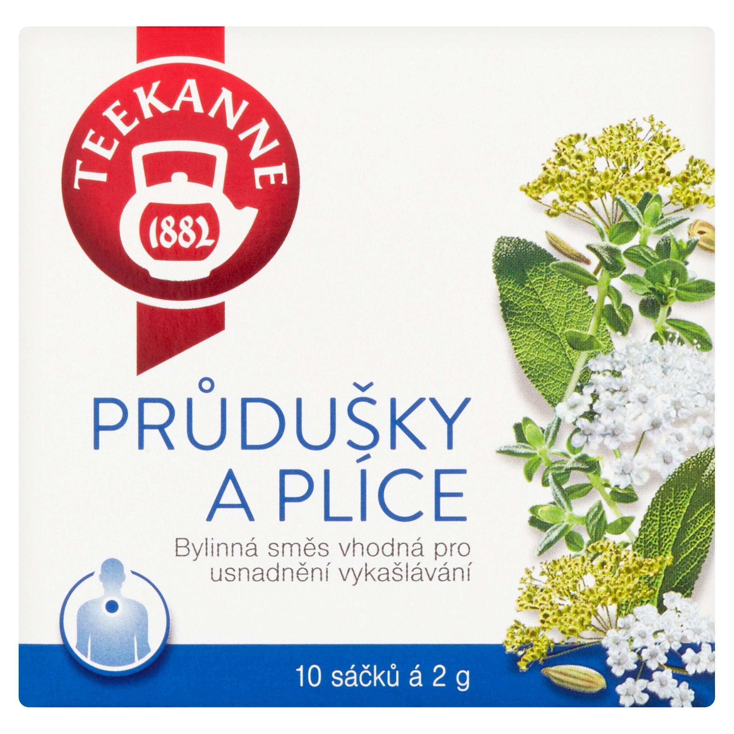 Teekanne Průdušky a plíce, bylinná směs 10x2 g