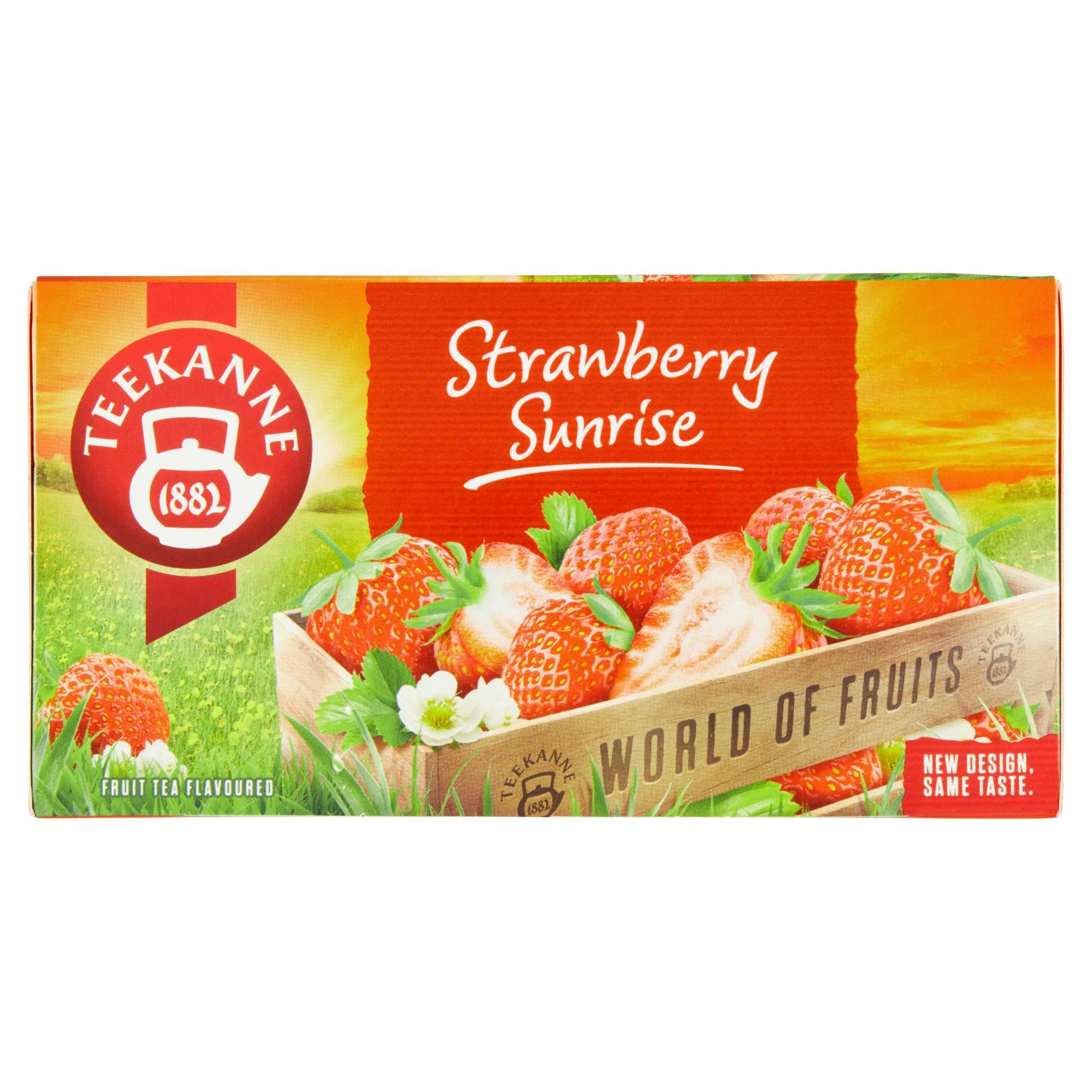 Teekanne Strawberry Sunrise, World of Fruits 20x2,5 g