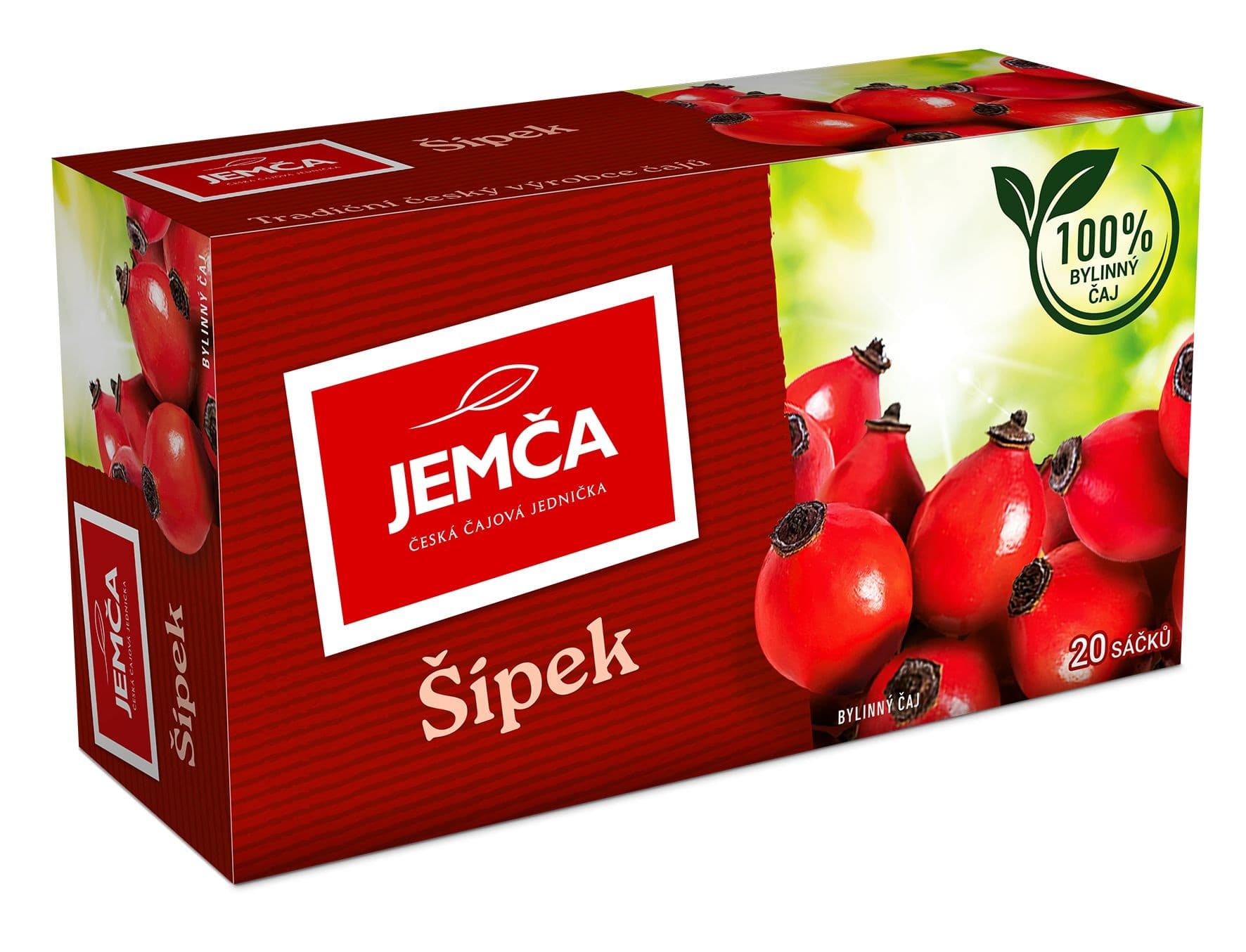 Jemča Šípek bylinný čaj 20x2,7 g