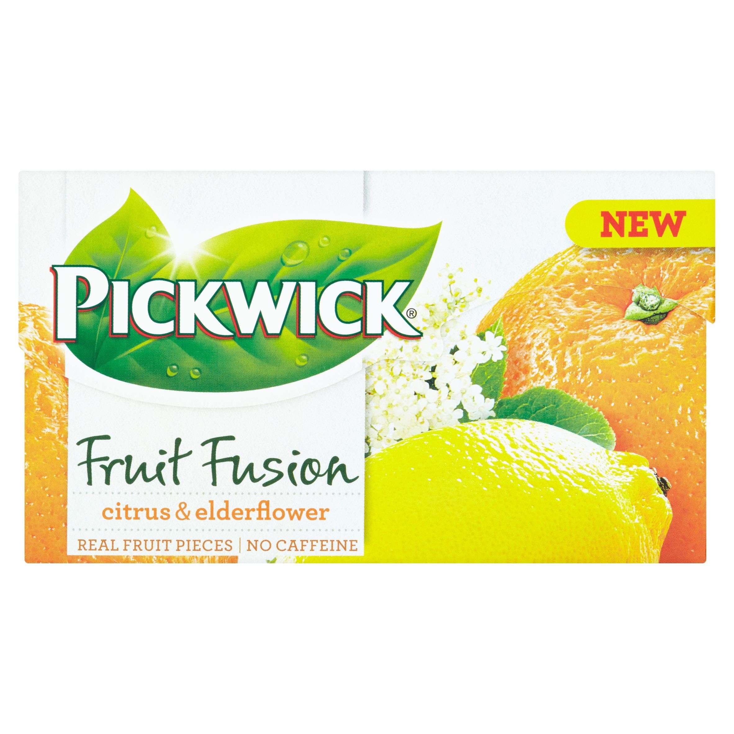 Pickwick Fruit Fusion Citrus & Elderflower 20x2 g