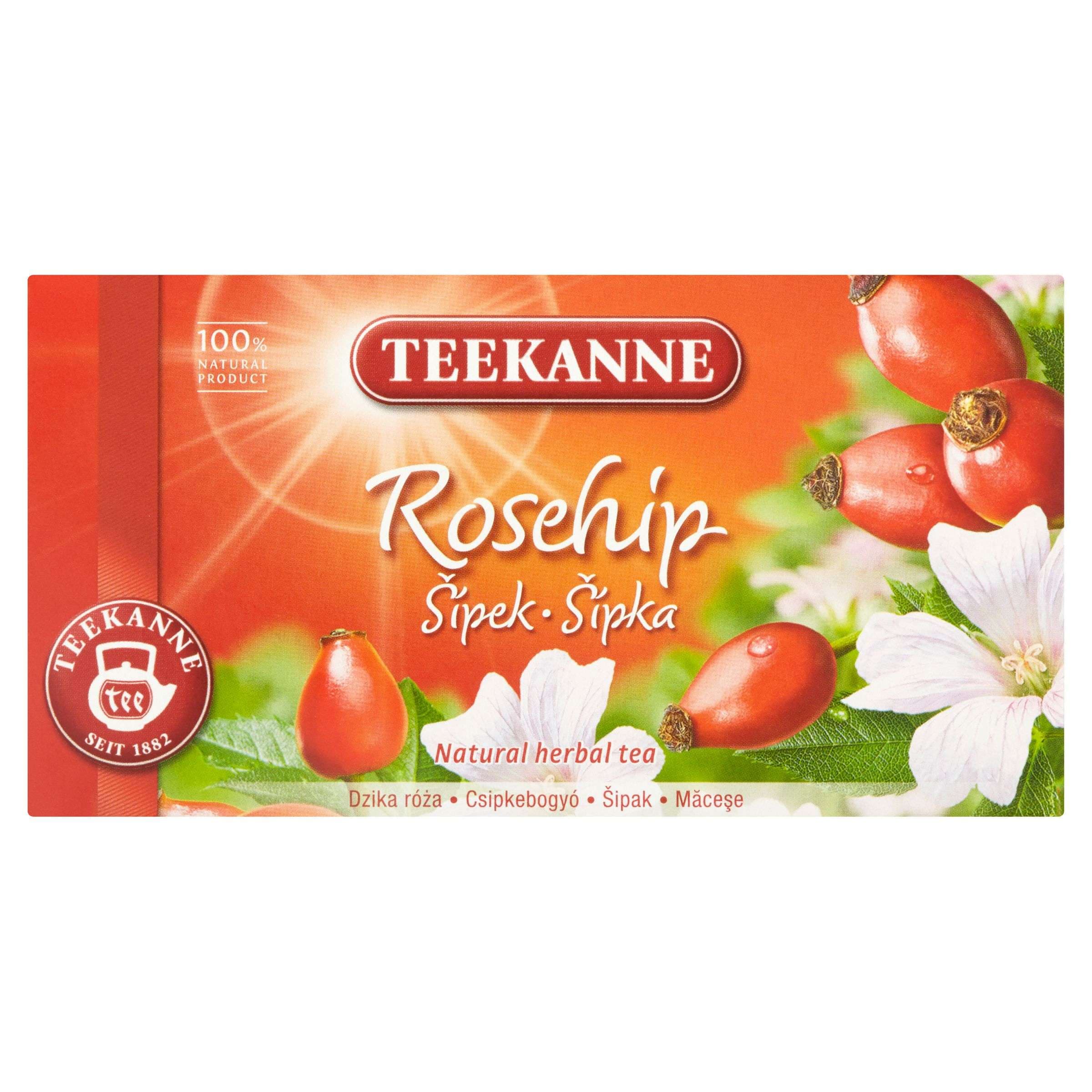 Teekanne Natural Herbal Tea Šípkový čaj, bylinný 20x2,7 g