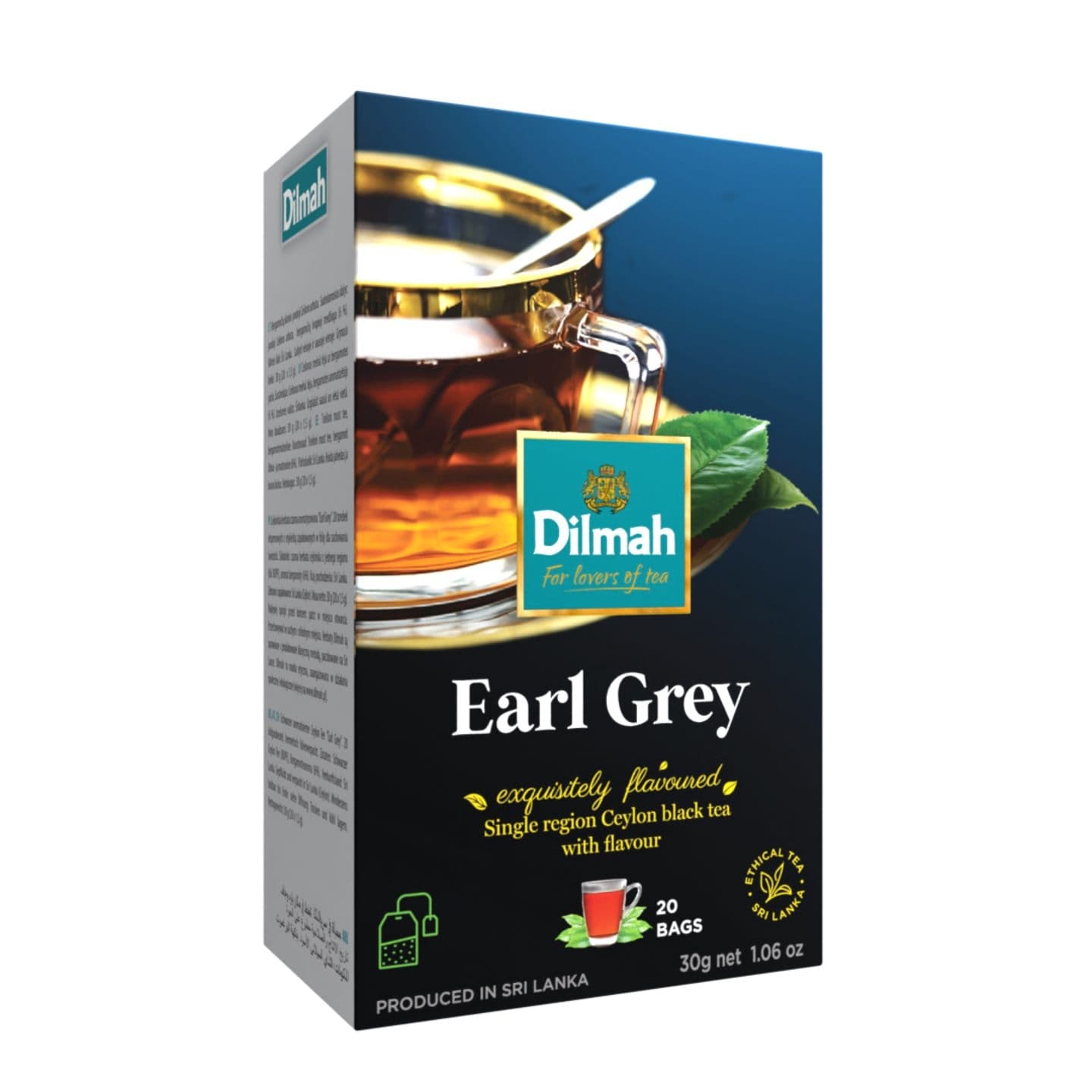 Dilmah Čaj černý Earlgrey 30 g
