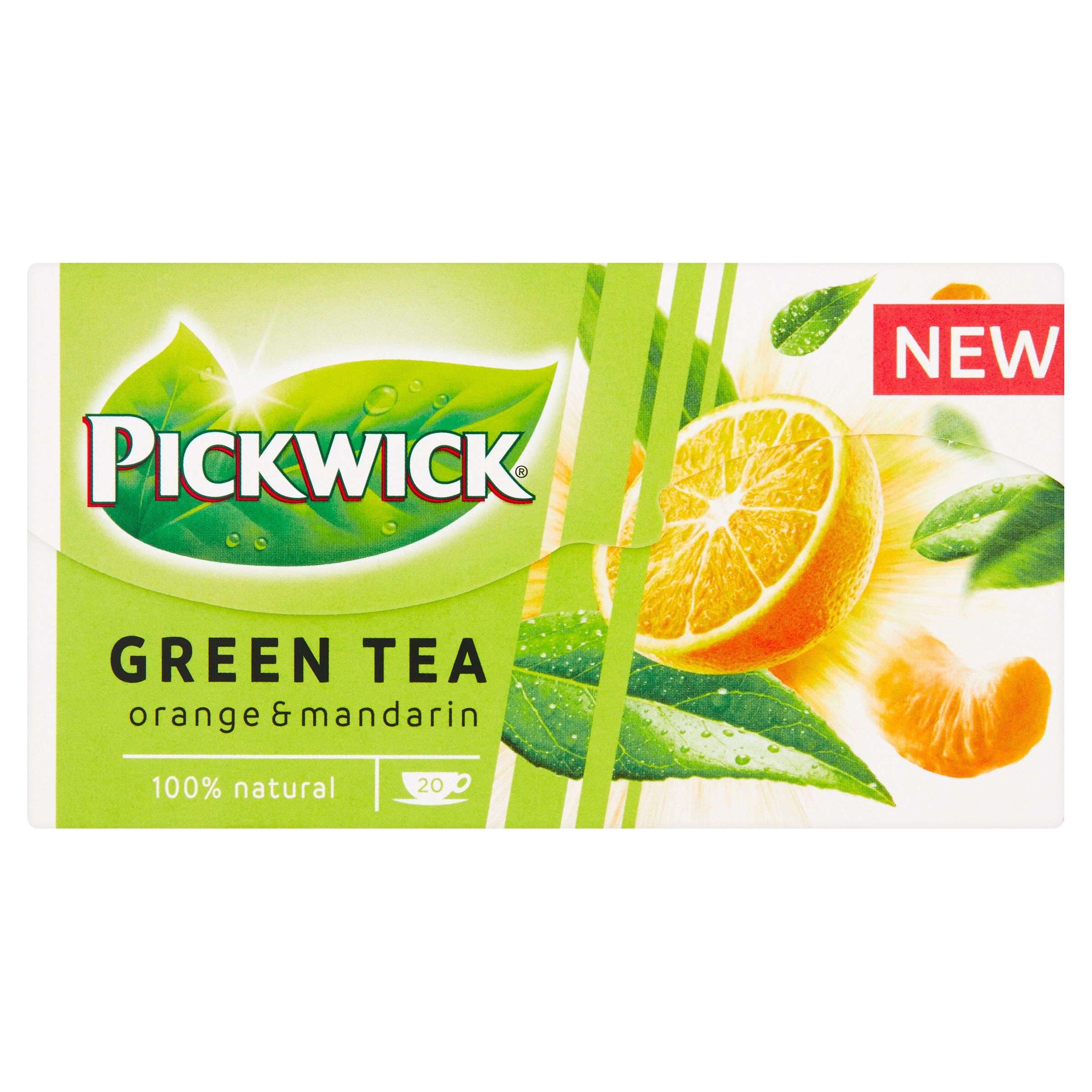 Pickwick Orange & Mandarin zelený čaj 20 x 1,5g