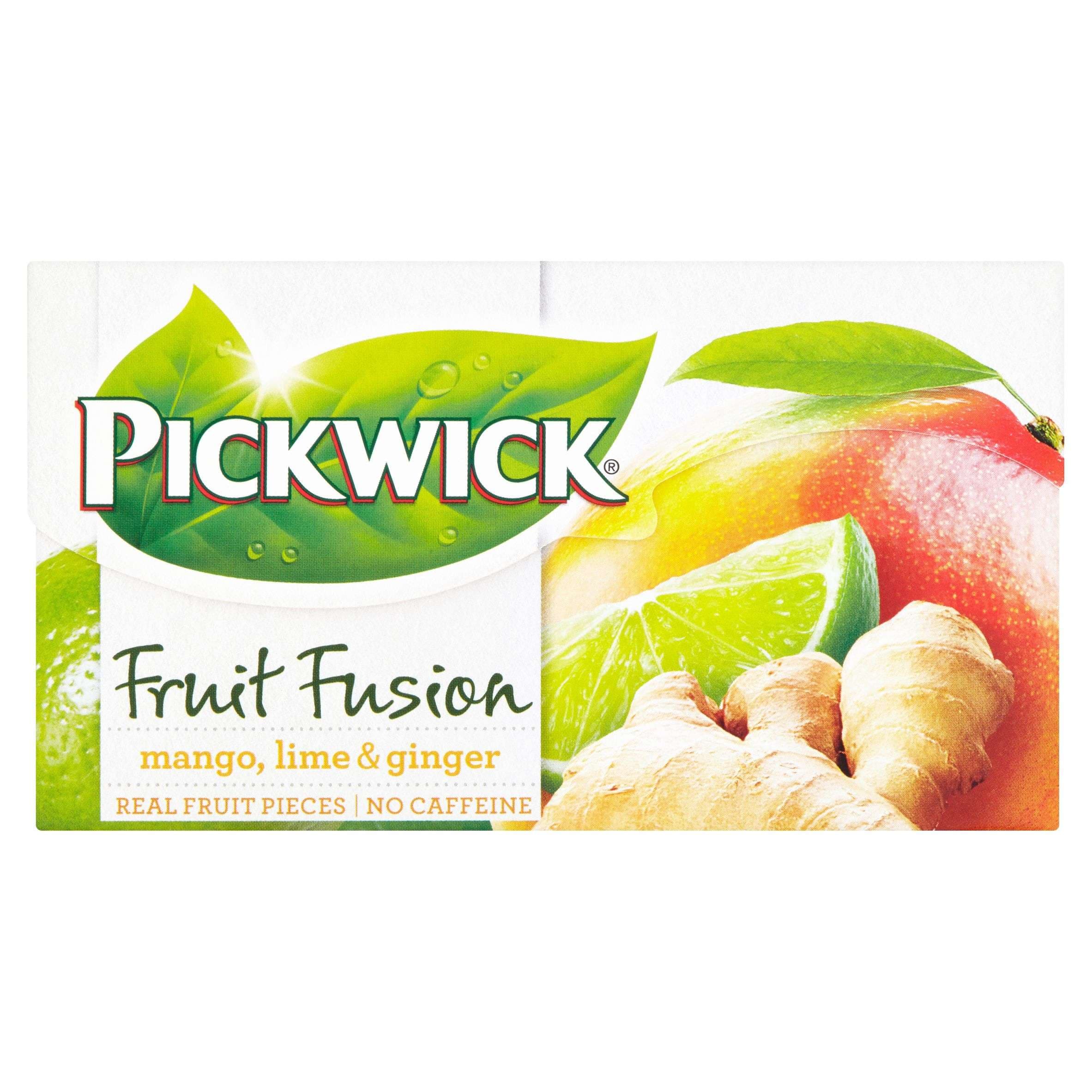 Pickwick Fruit Fusion Mango, Lime & Ginger 20x2 g