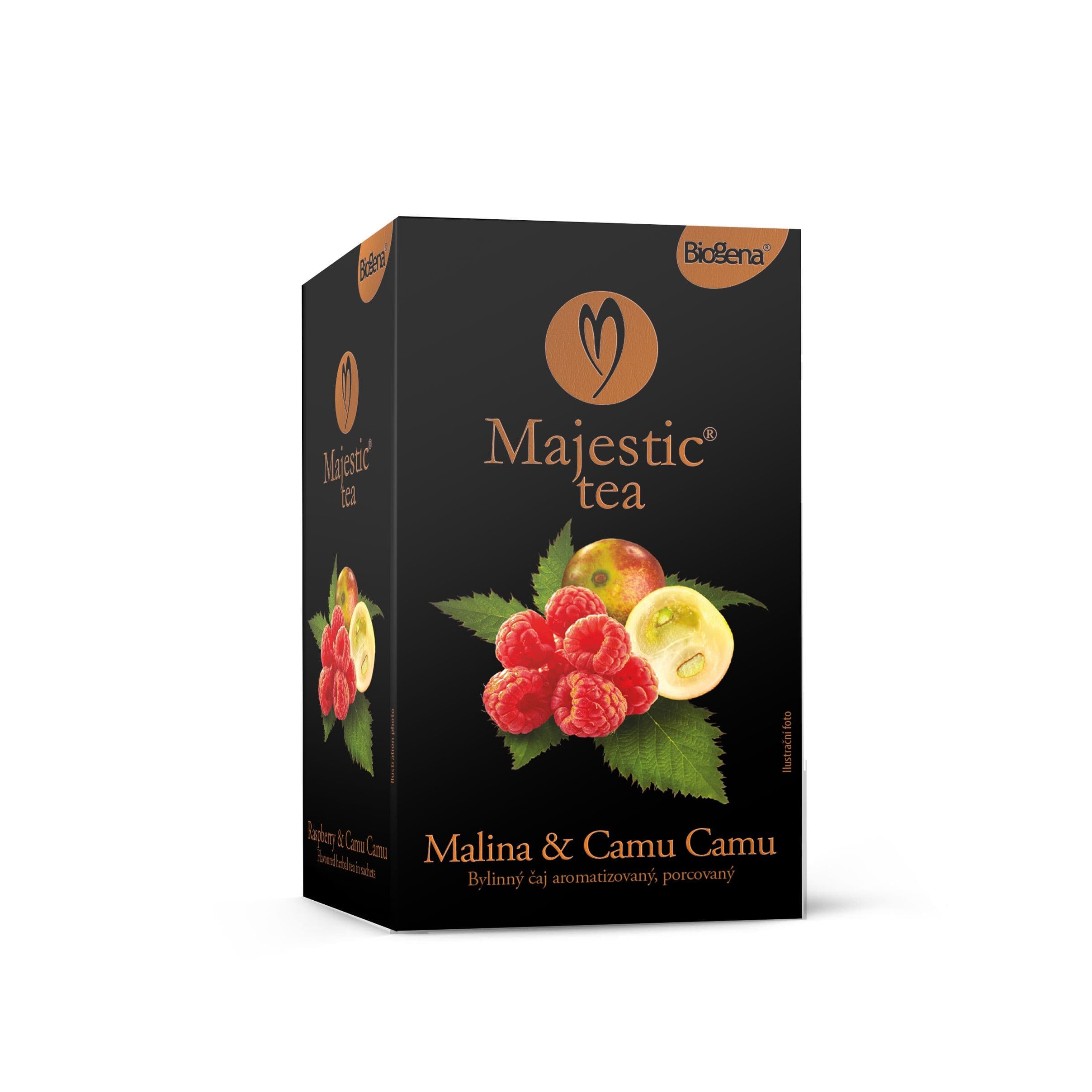 Biogena Majestic Tea Malina & Camu Cam 20x2,5g