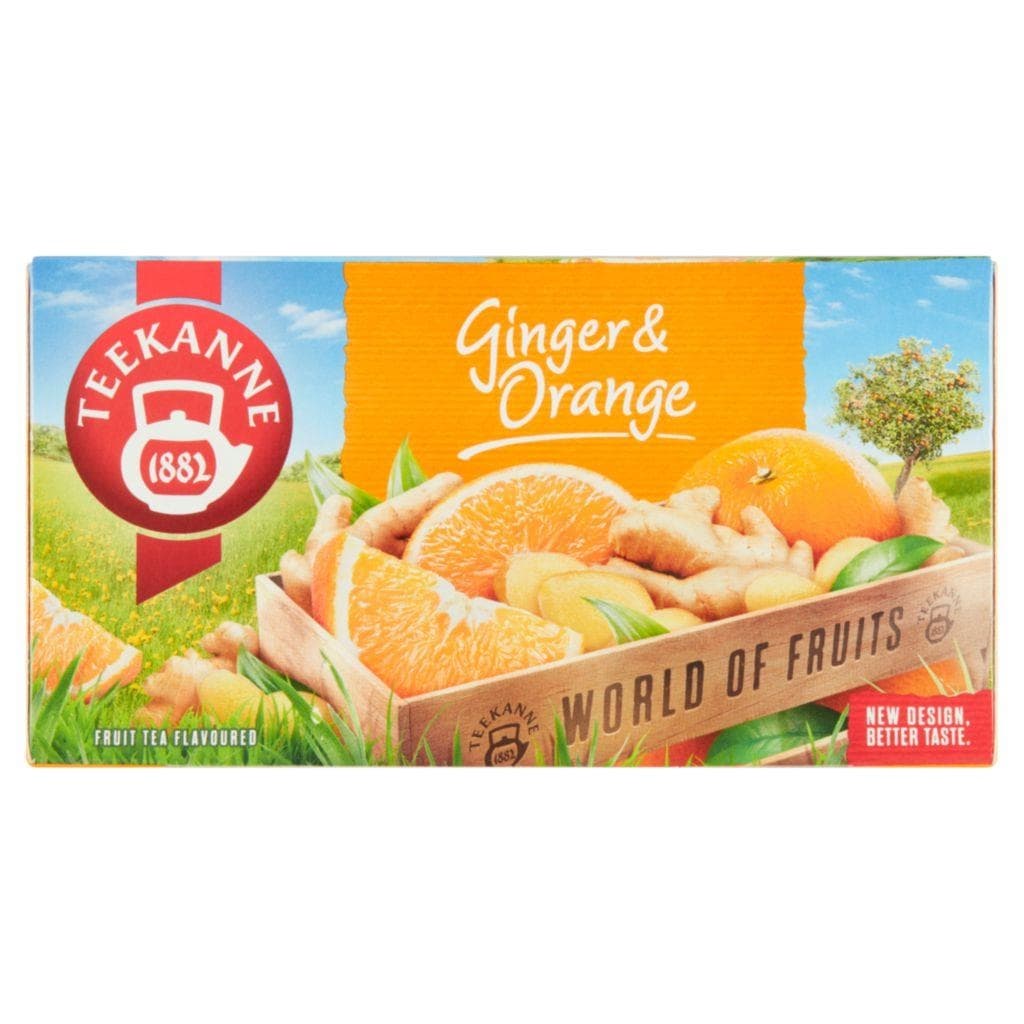 Teekanne Orange &ginger, World of Fruits 45 g