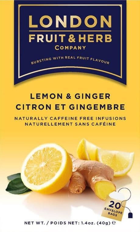 London Fruit & Herb Čaj citrón se zázvorem 40g