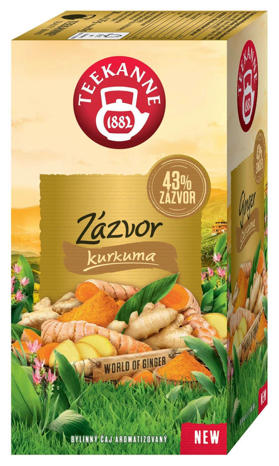 Teekanne Ginger Curcuma 20 sáčků 35 g