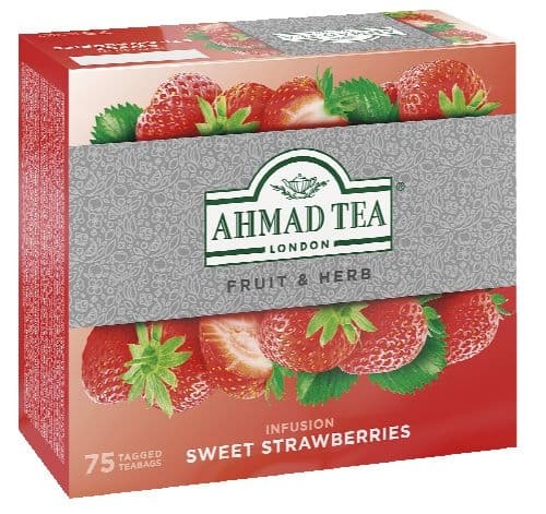 AHMAD TEA SWEET STRAWBERRIES 75 s