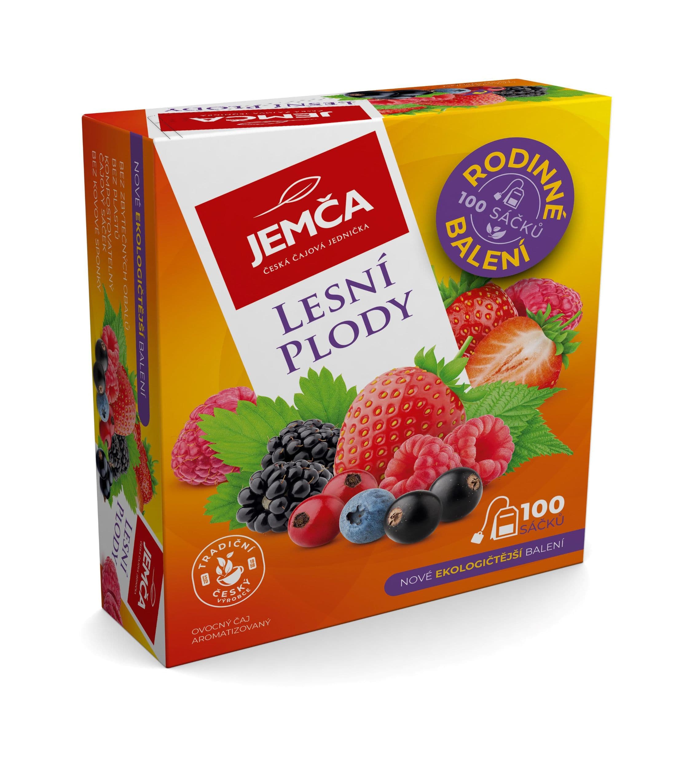 Jemča Rodinné balení Lesní Plody 200g