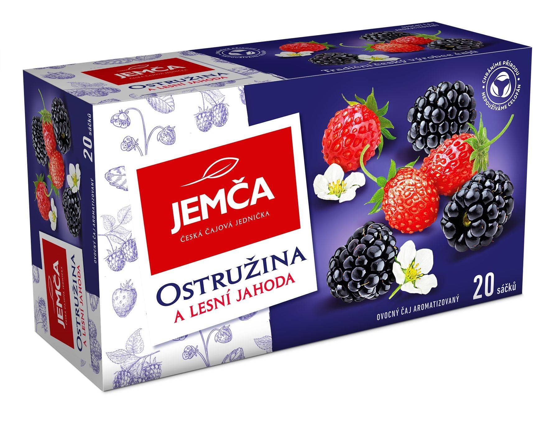 Jemča Ostružina a lesní jahoda 20x2 g