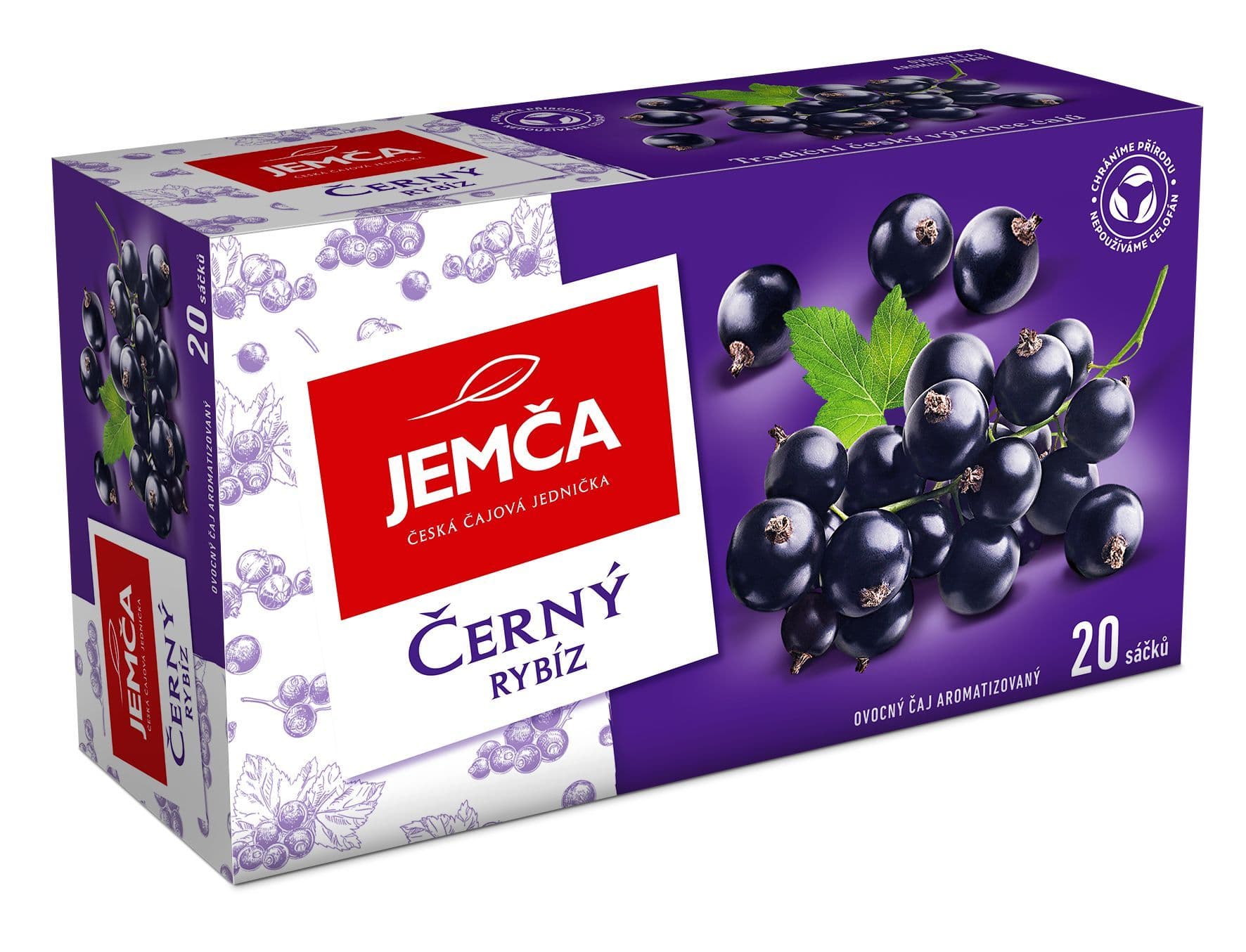 Jemča Černý rybíz 20x2 g