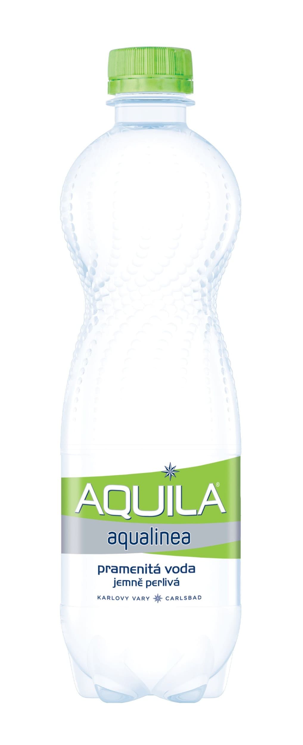 Aquila Aqualinea Pramenitá voda jemně perlivá 0,5 l