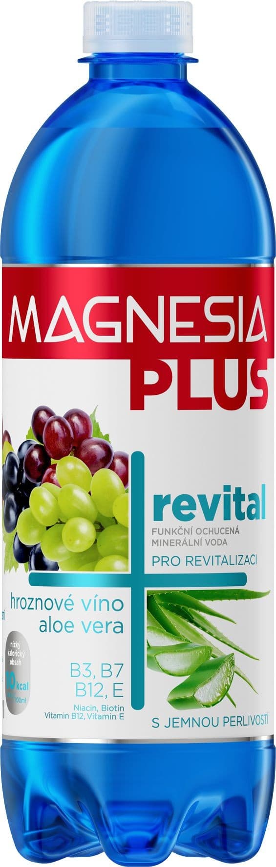Magnesia Plus Revital hroznové víno, aloe vera 0,7l