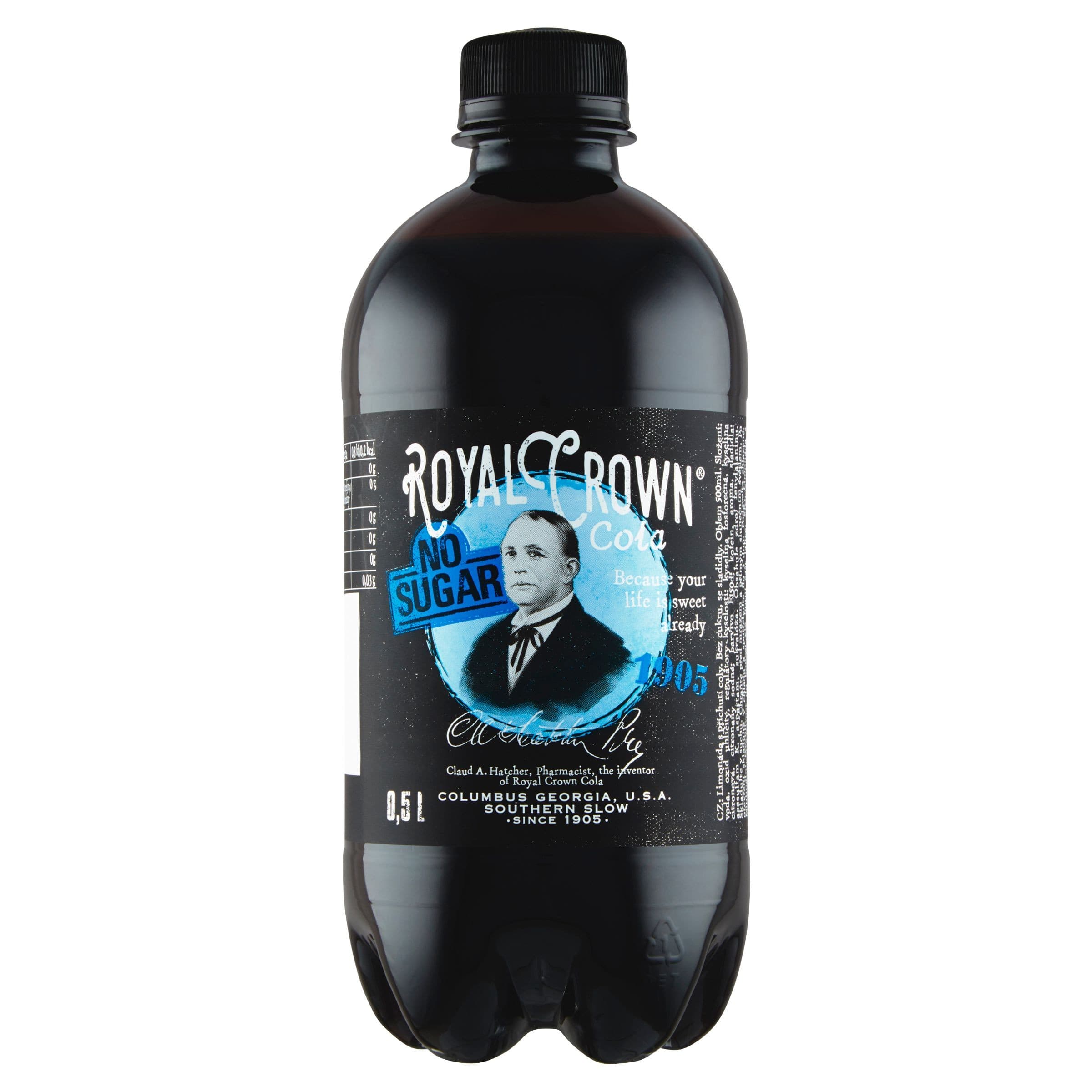 Royal Crown Cola bez cukru 0,5 l